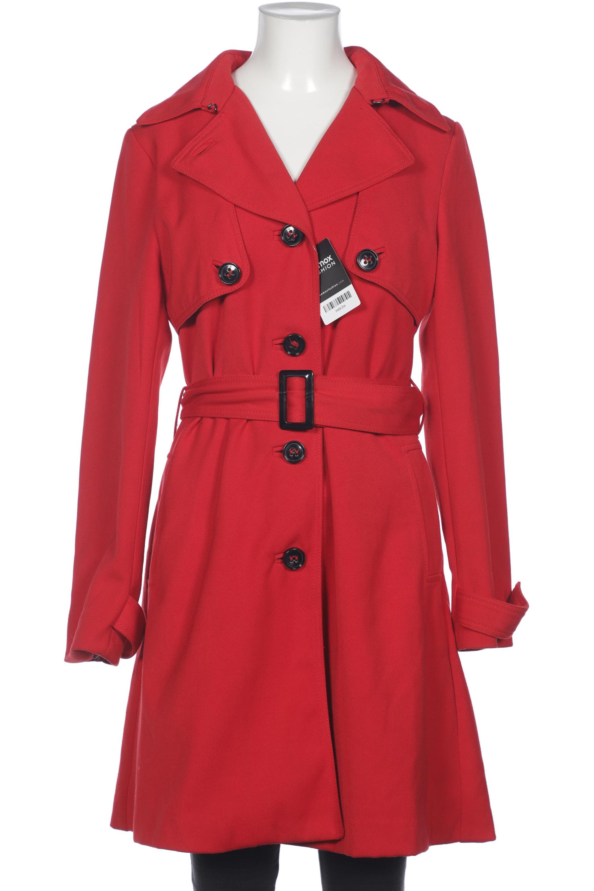 

H&M Damen Mantel, rot, Gr. 36