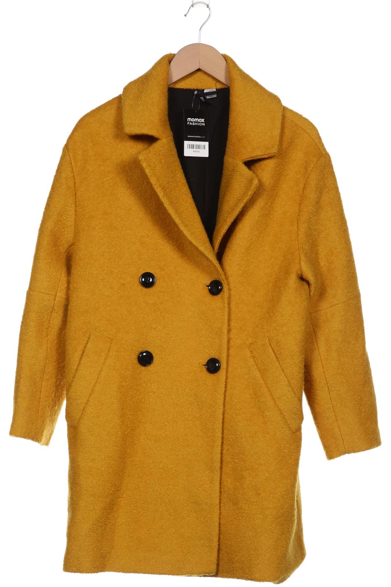 

H&M Damen Mantel, gelb