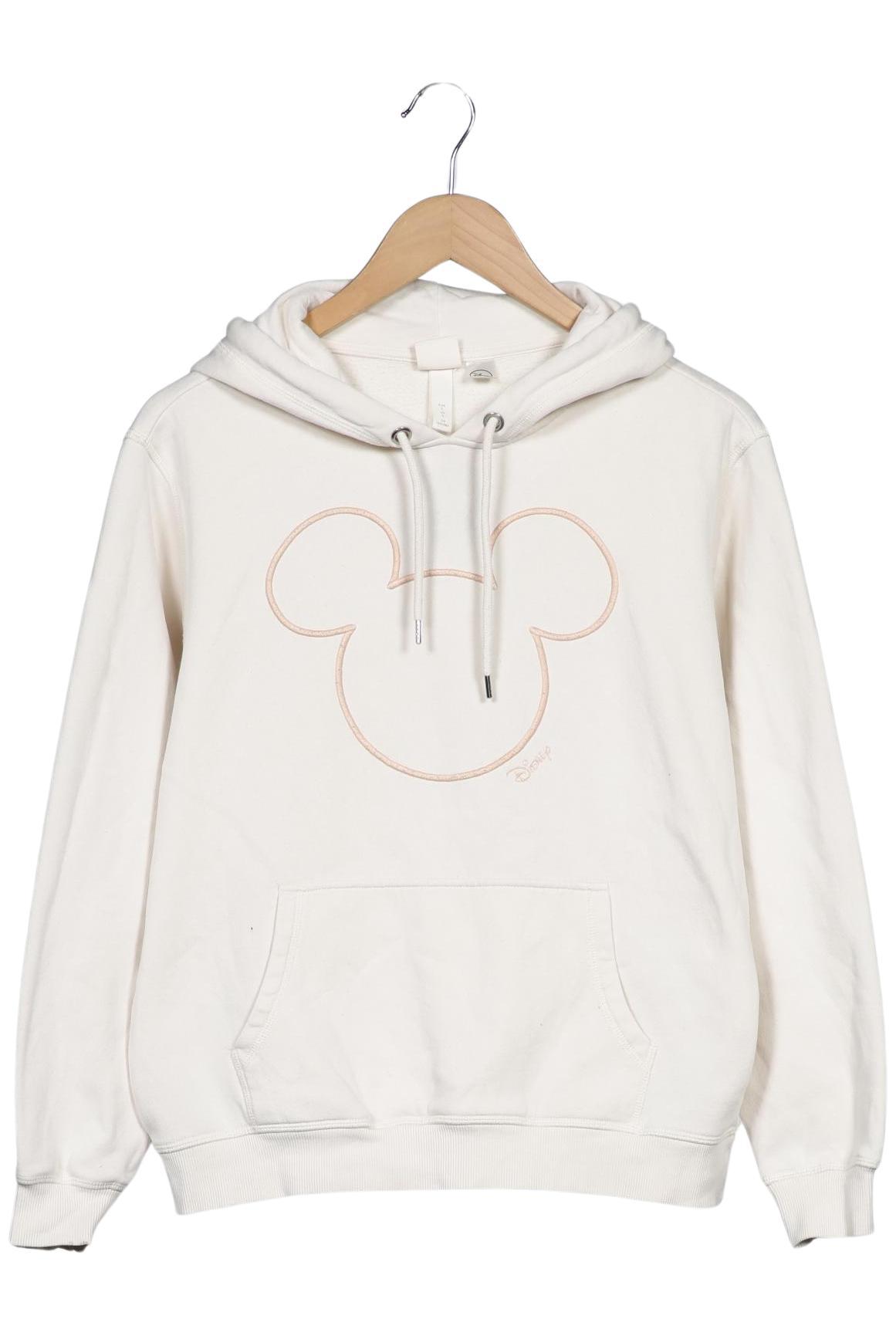 

H&M Damen Kapuzenpullover, cremeweiß, Gr. 36