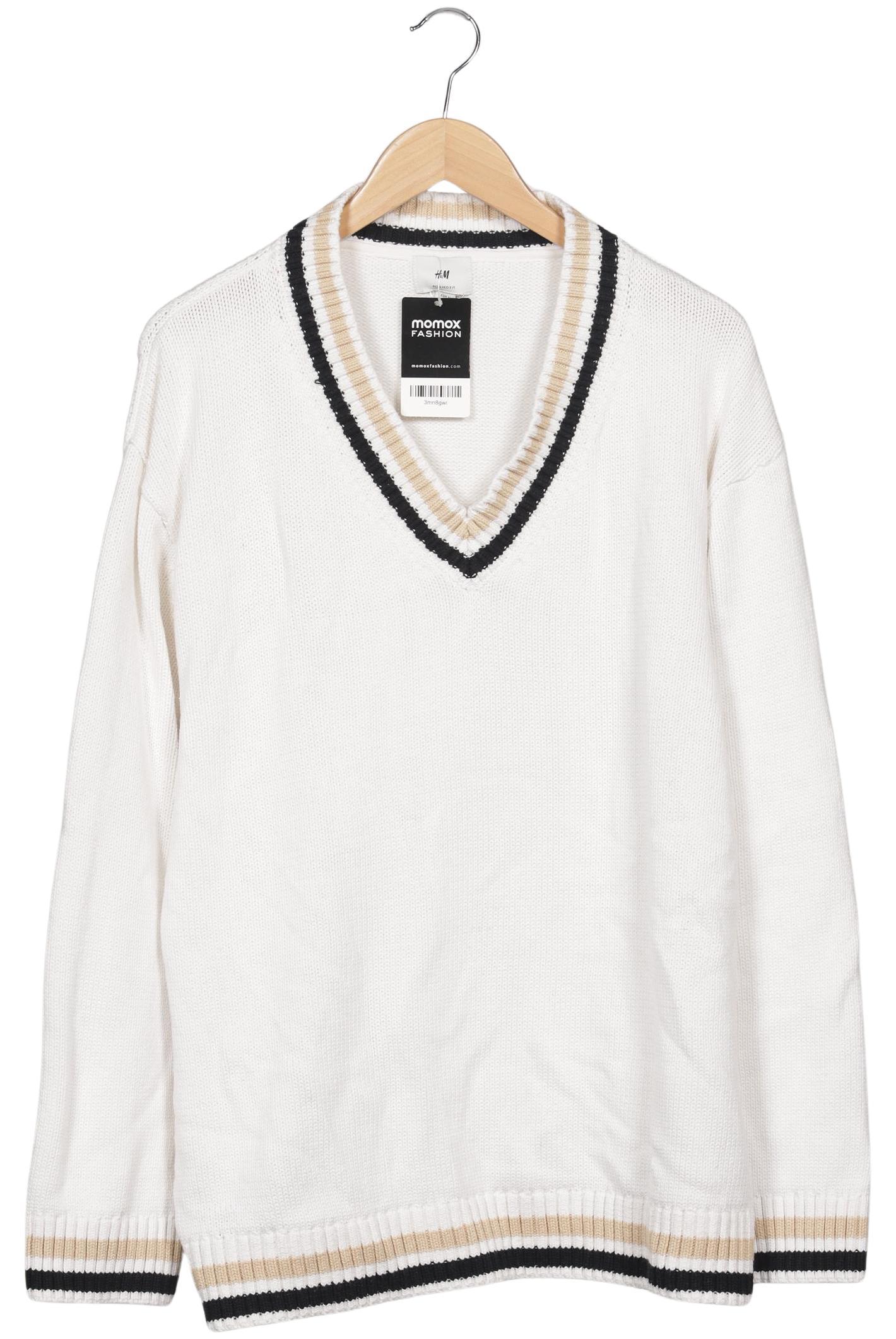 

H&M Damen Pullover, cremeweiß, Gr. 44