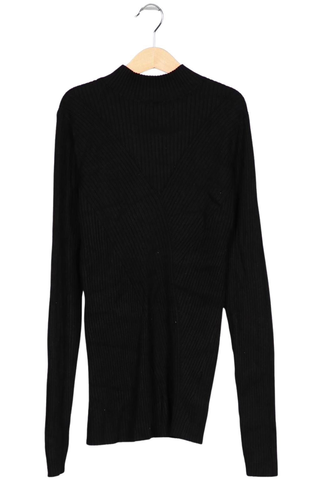 

H&M Damen Pullover, schwarz, Gr. 38