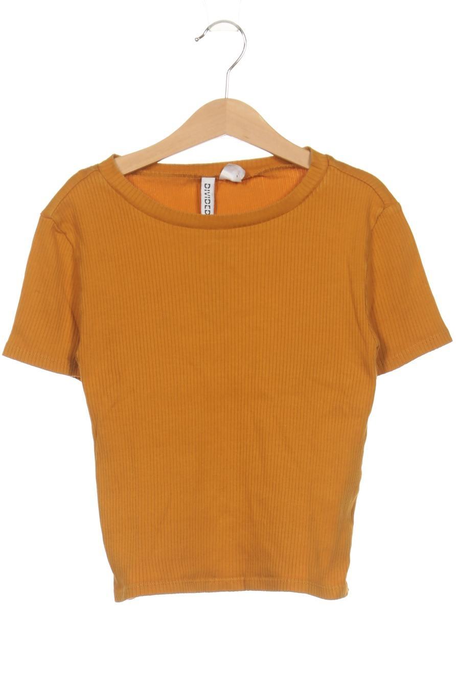 

H&M Damen T-Shirt, braun, Gr. 36