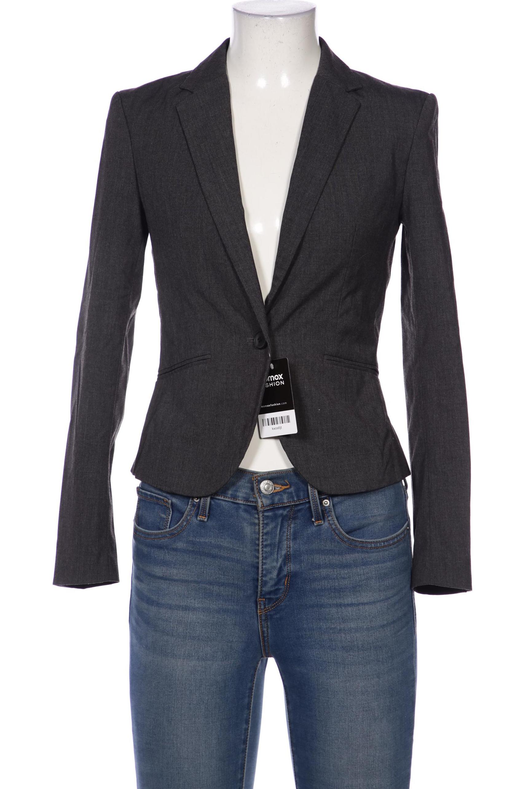 

H&M Damen Blazer, grau, Gr. 34