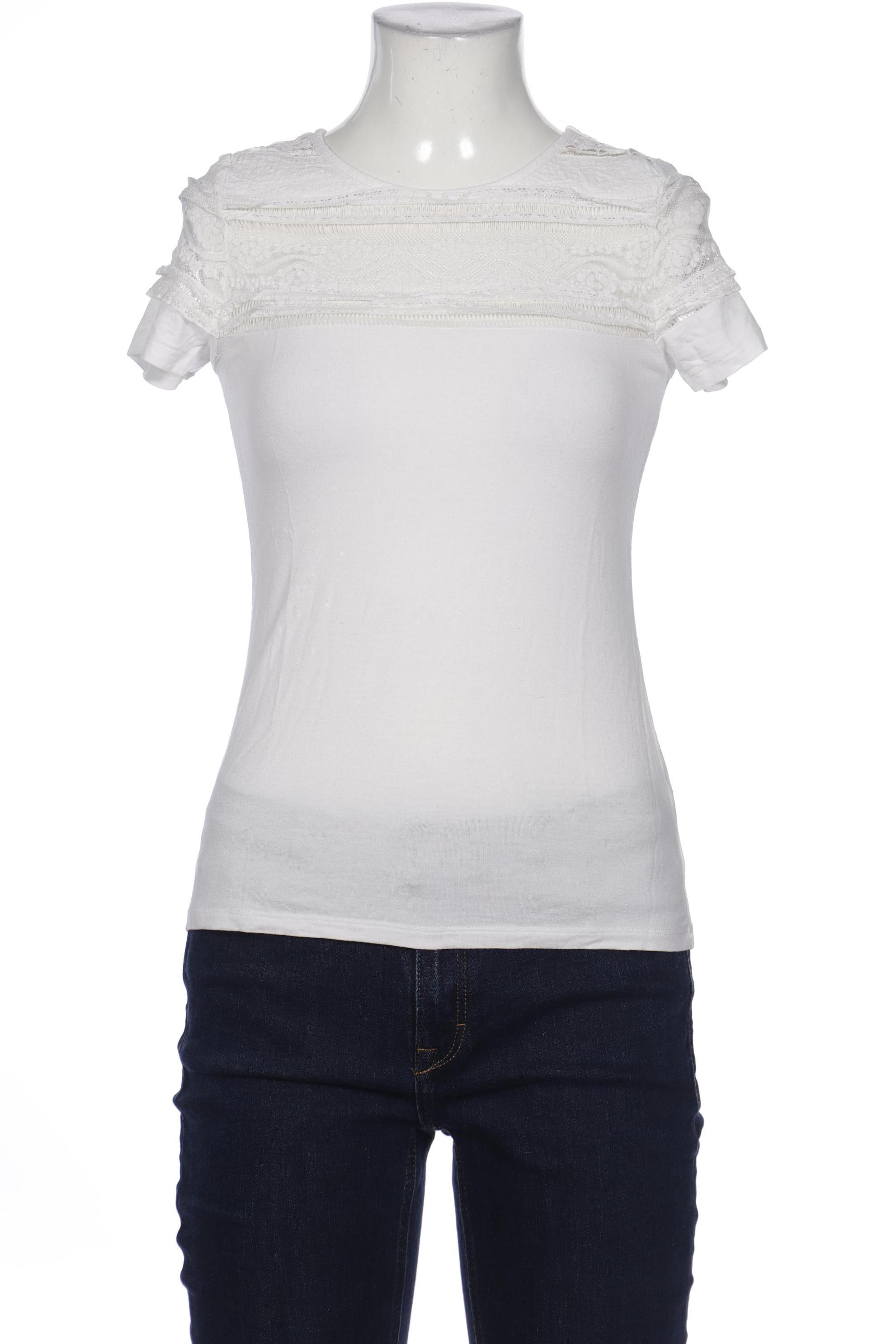 

H&M Damen T-Shirt, weiß
