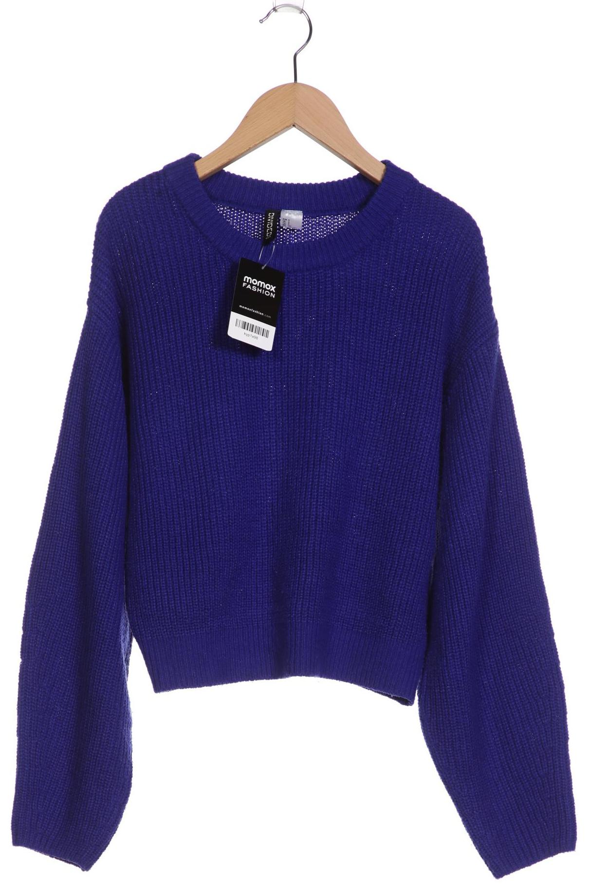 

H&M Damen Pullover, blau, Gr. 36