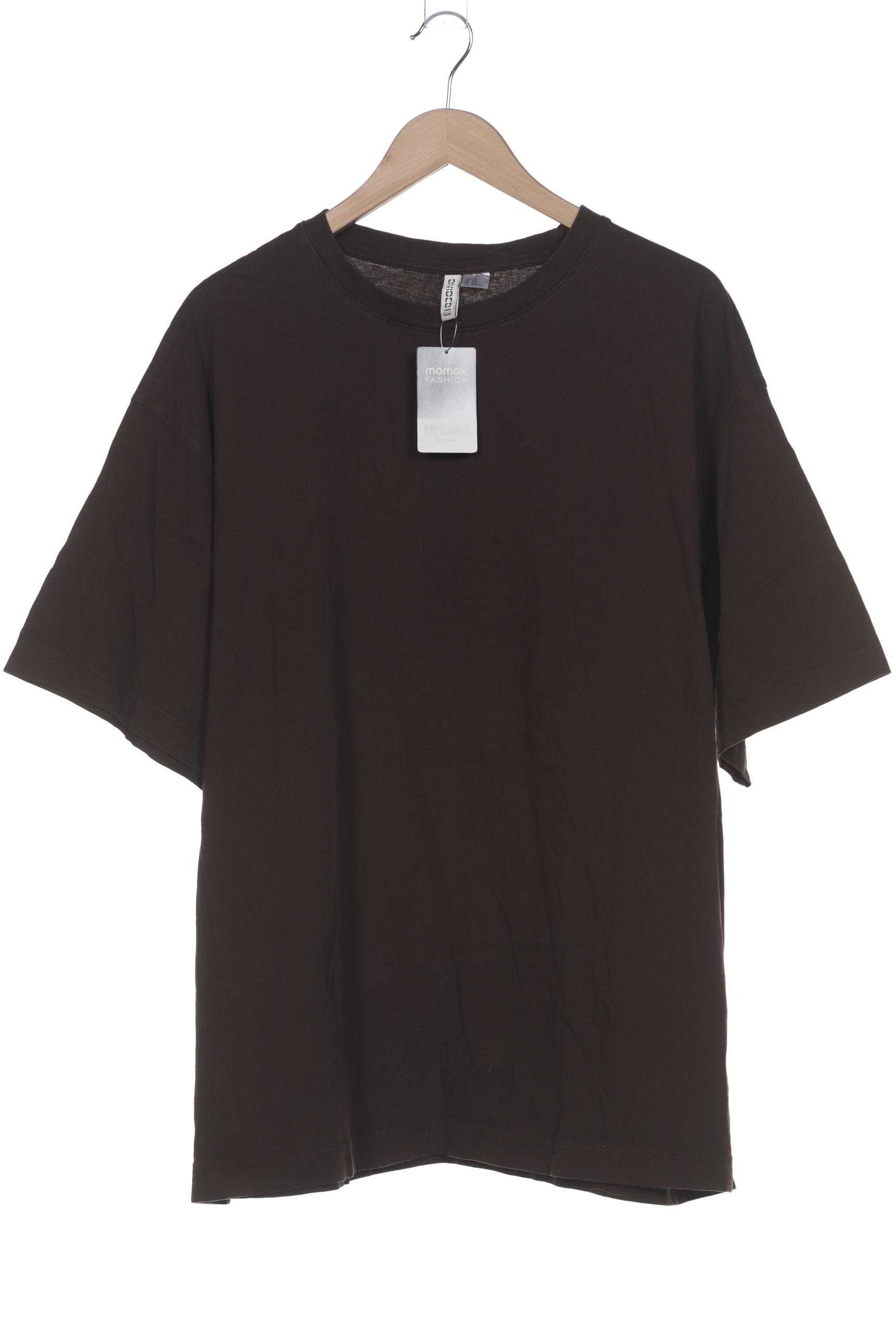 

H&M Damen T-Shirt, braun, Gr. 46