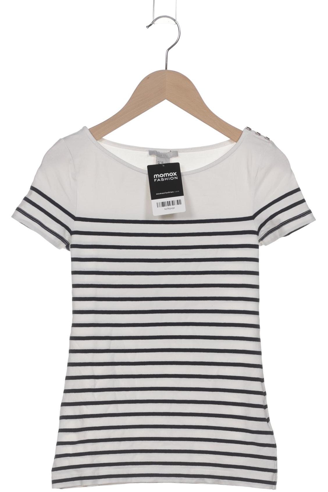 

H&M Damen T-Shirt, weiß, Gr. 34