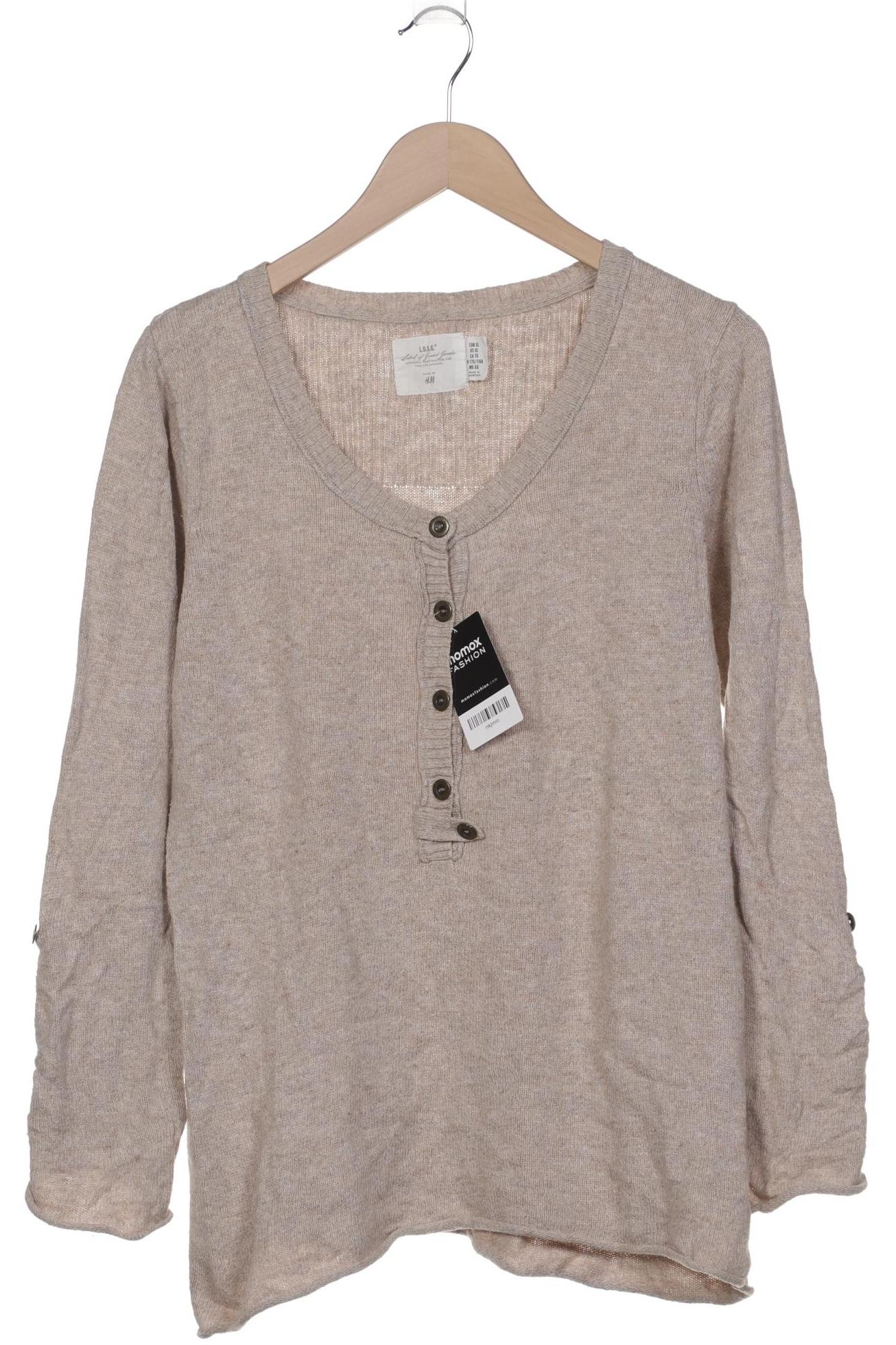 

H&M Damen Pullover, beige, Gr. 44