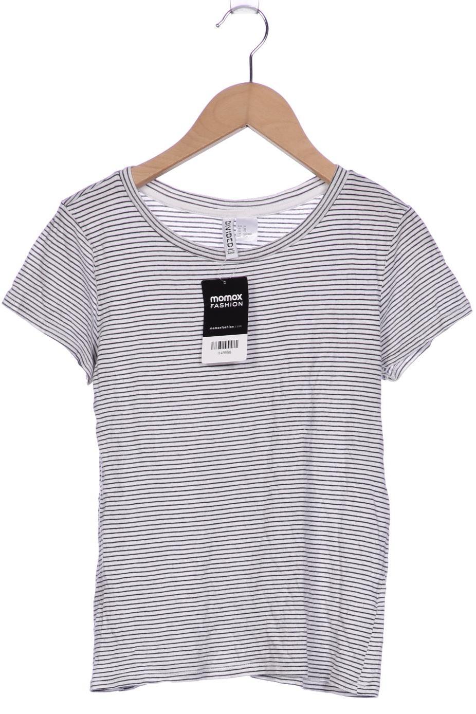 

H&M Damen T-Shirt, weiß, Gr. 34