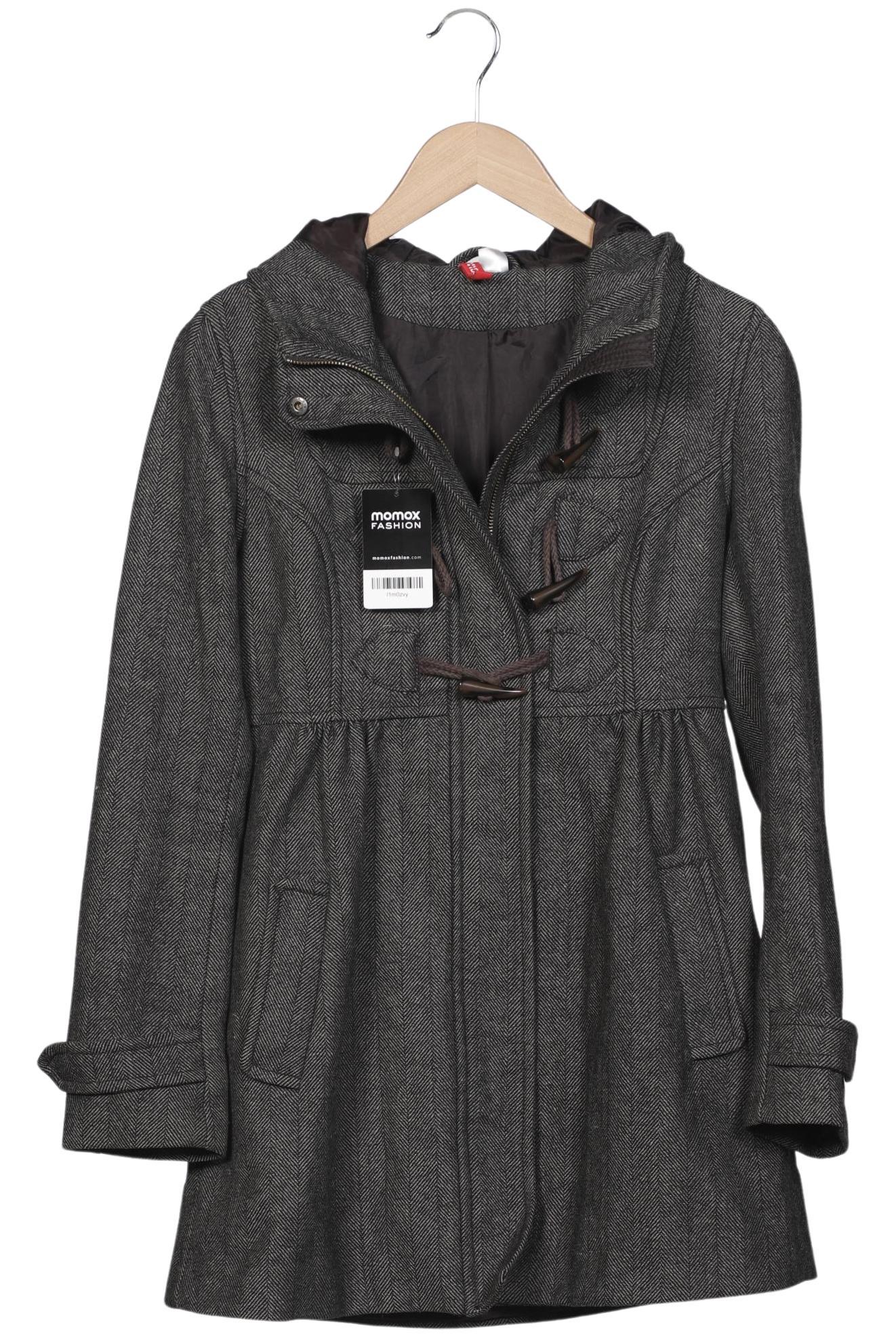 

H&M Damen Mantel, grau, Gr. 38