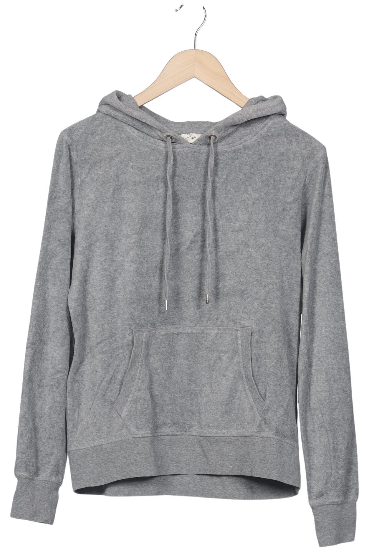

H&M Damen Kapuzenpullover, grau, Gr. 38