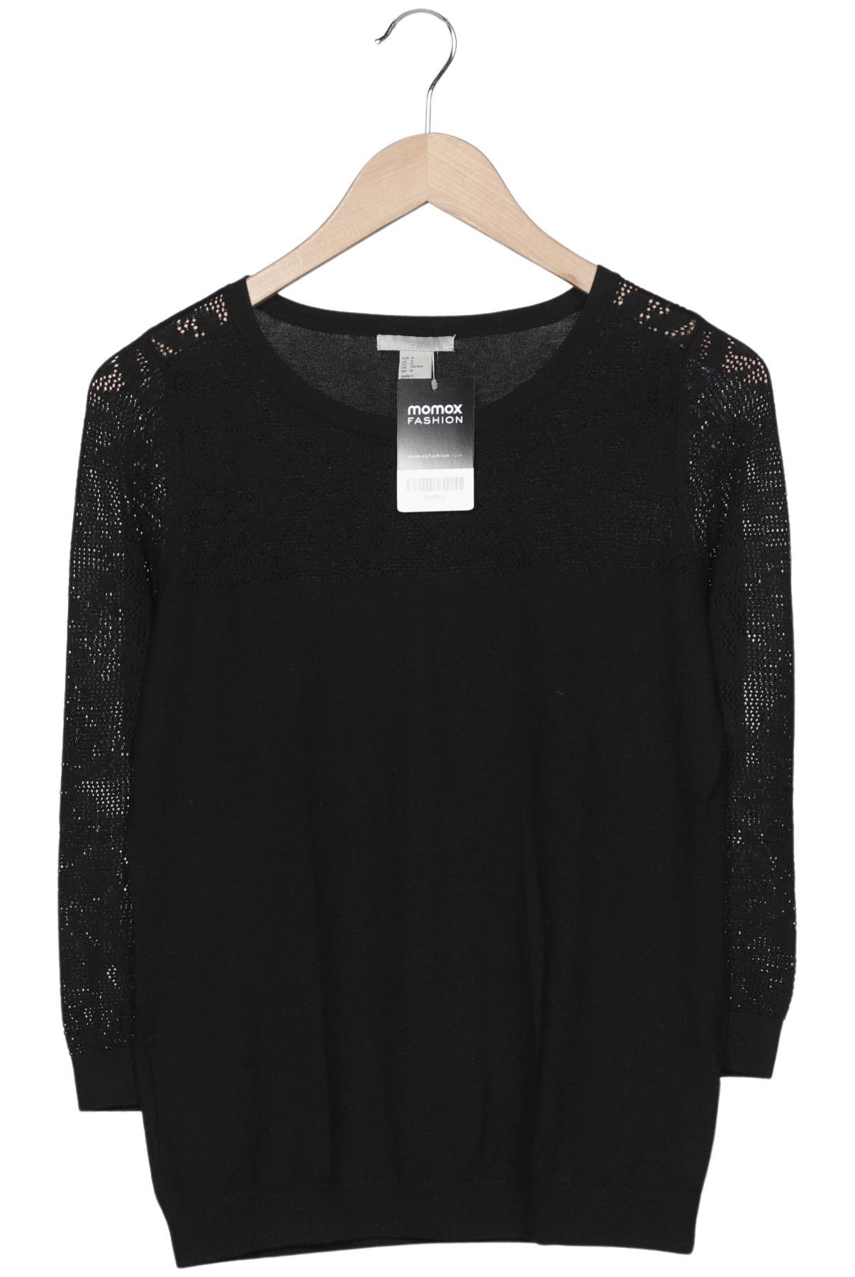

H&M Damen Pullover, schwarz, Gr. 38