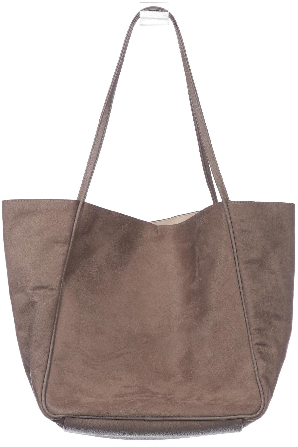 

H&M Damen Handtasche, beige, Gr.