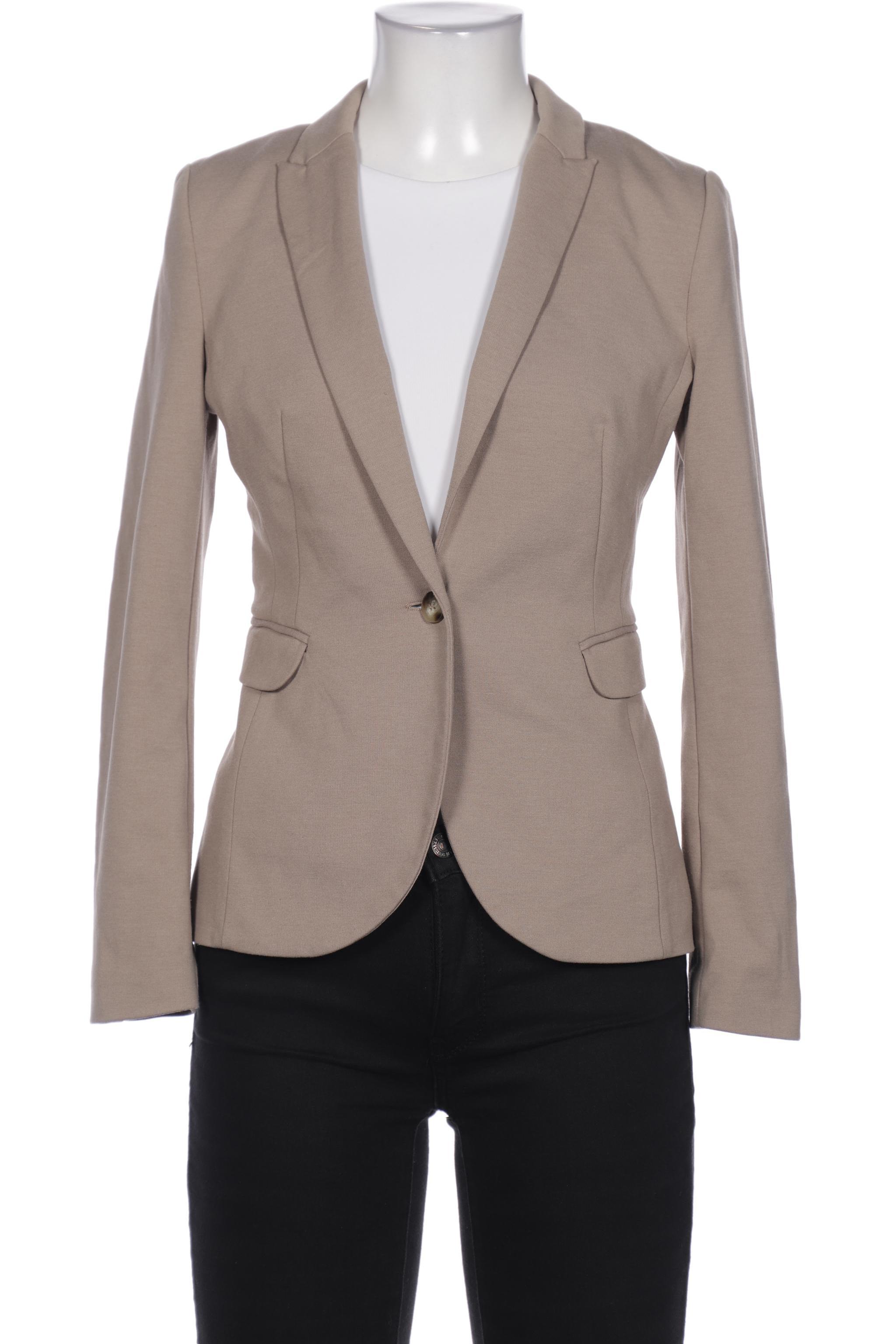 

H&M Damen Blazer, beige, Gr. 34