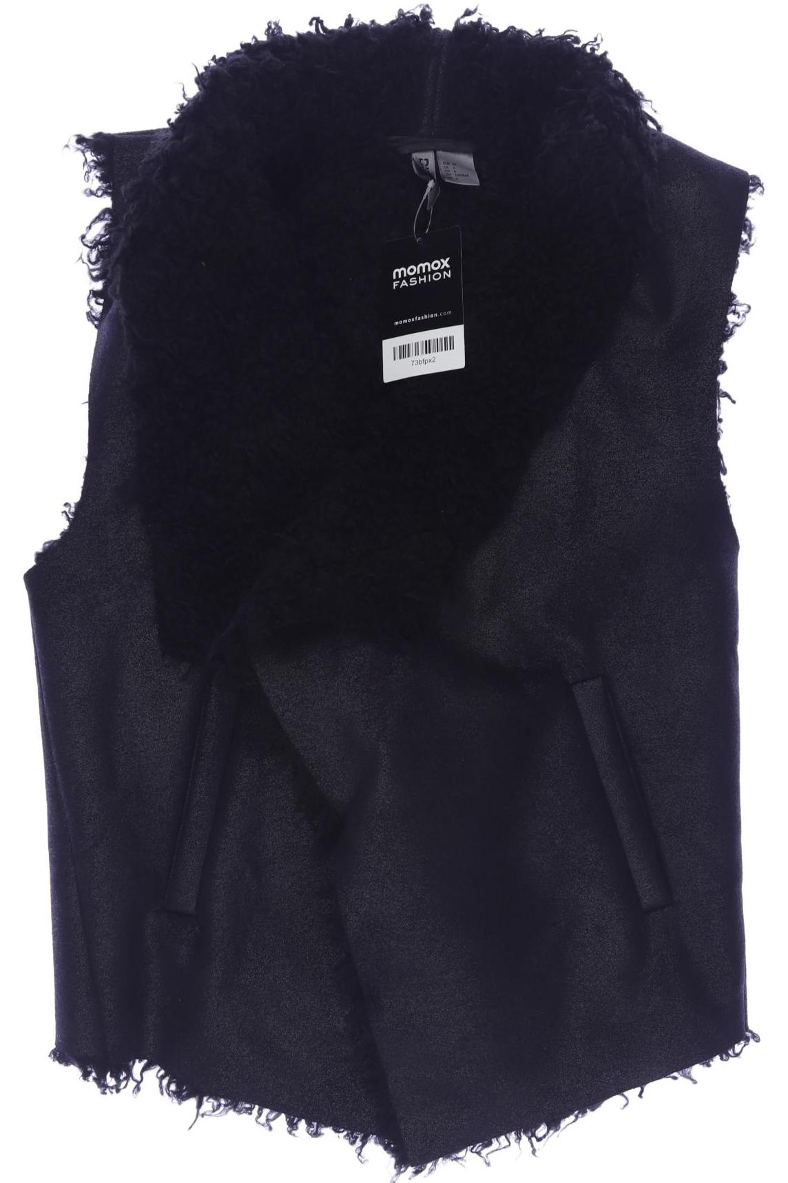 

H&M Damen Weste, schwarz, Gr. 36