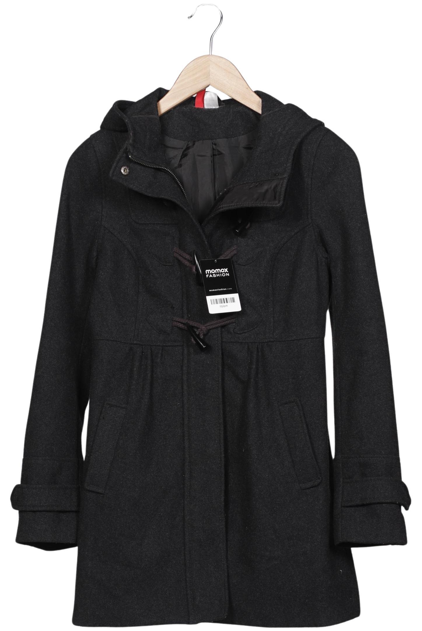 

H&M Damen Mantel, grau, Gr. 34