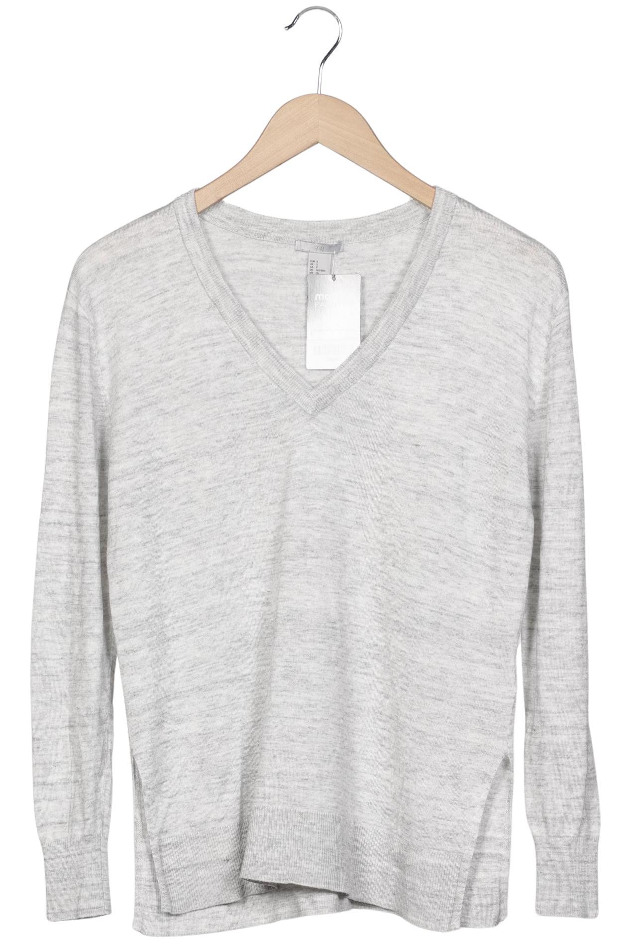 

H&M Damen Pullover, grau, Gr. 36