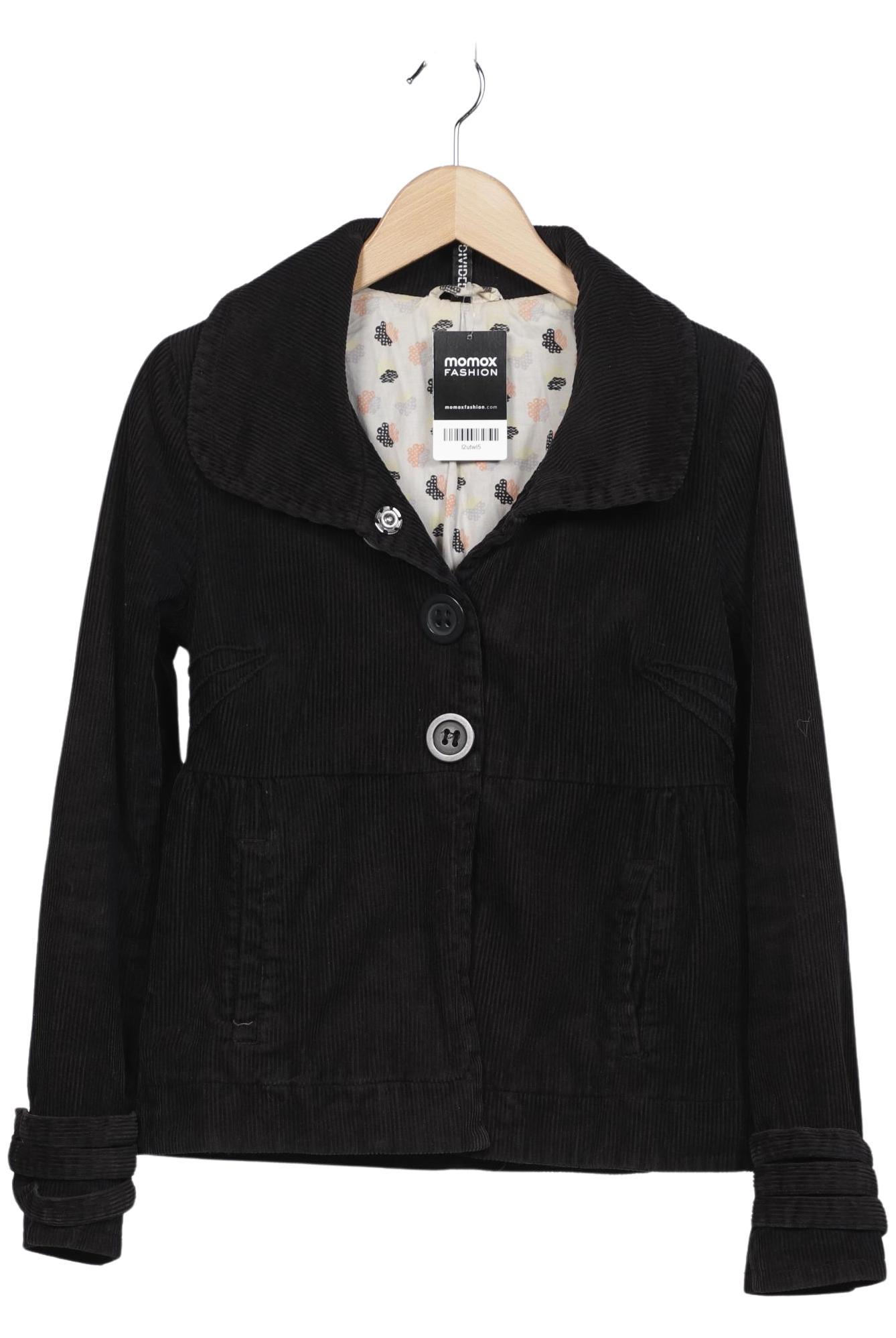 

H&M Damen Jacke, schwarz, Gr. 38