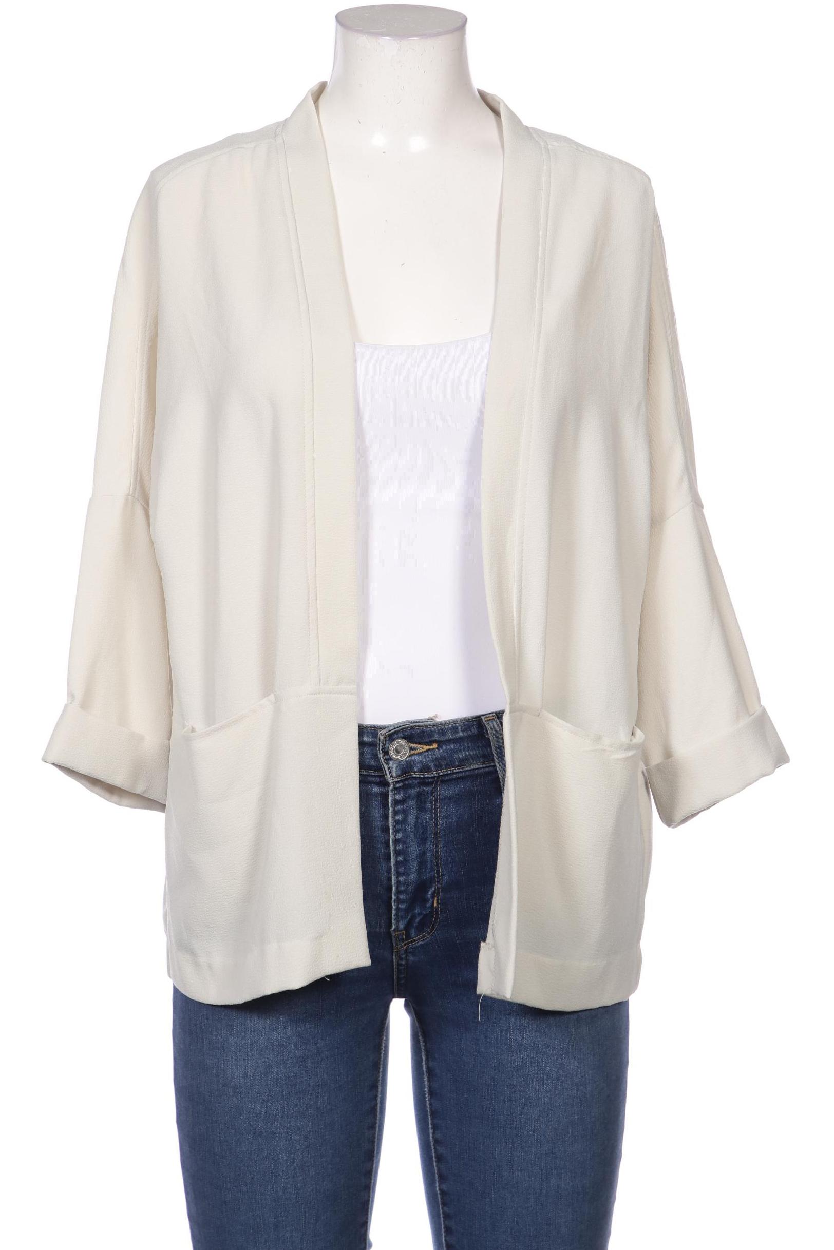 

H&M Damen Blazer, cremeweiß, Gr. 36