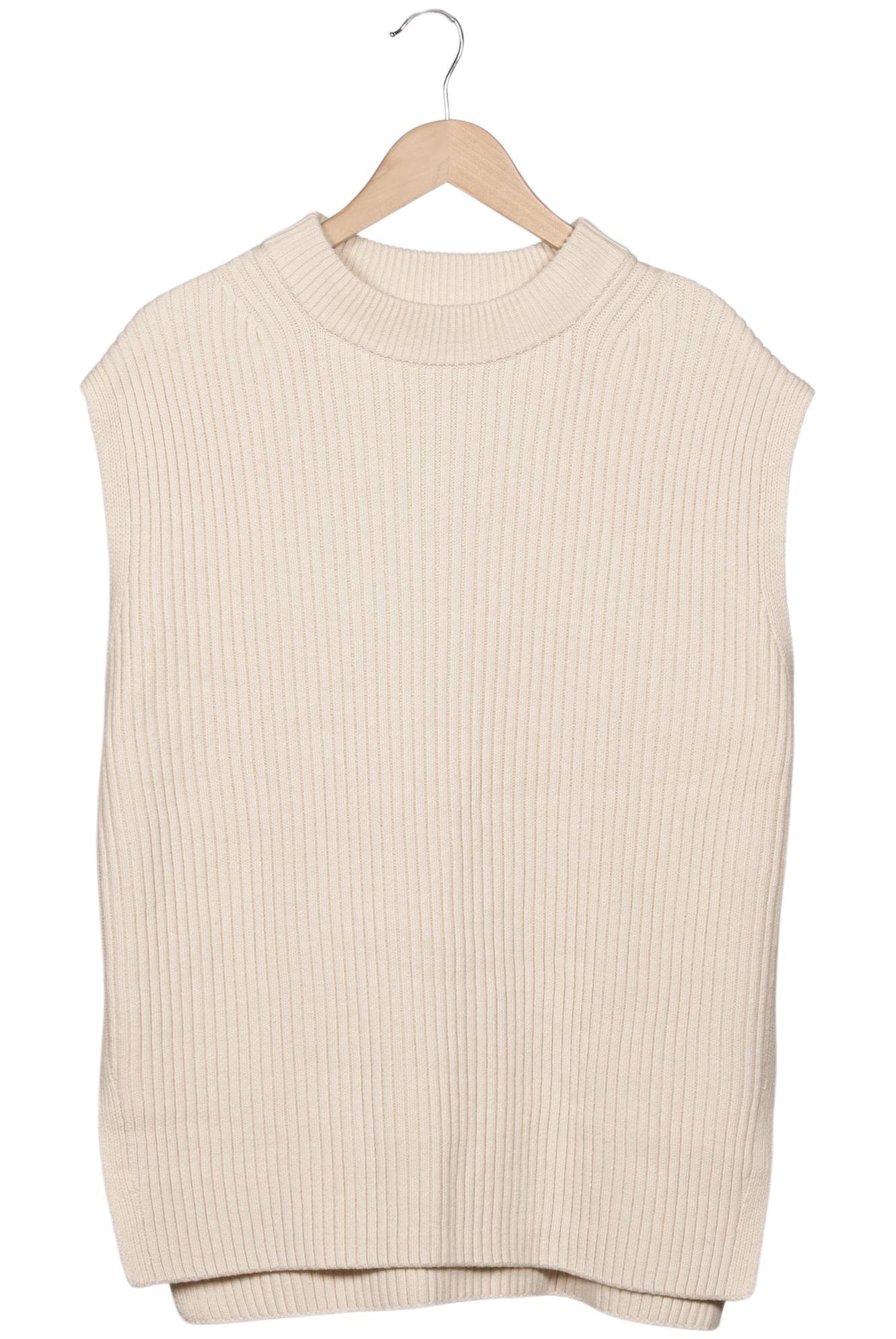 

H&M Damen Pullover, cremeweiß, Gr. 36