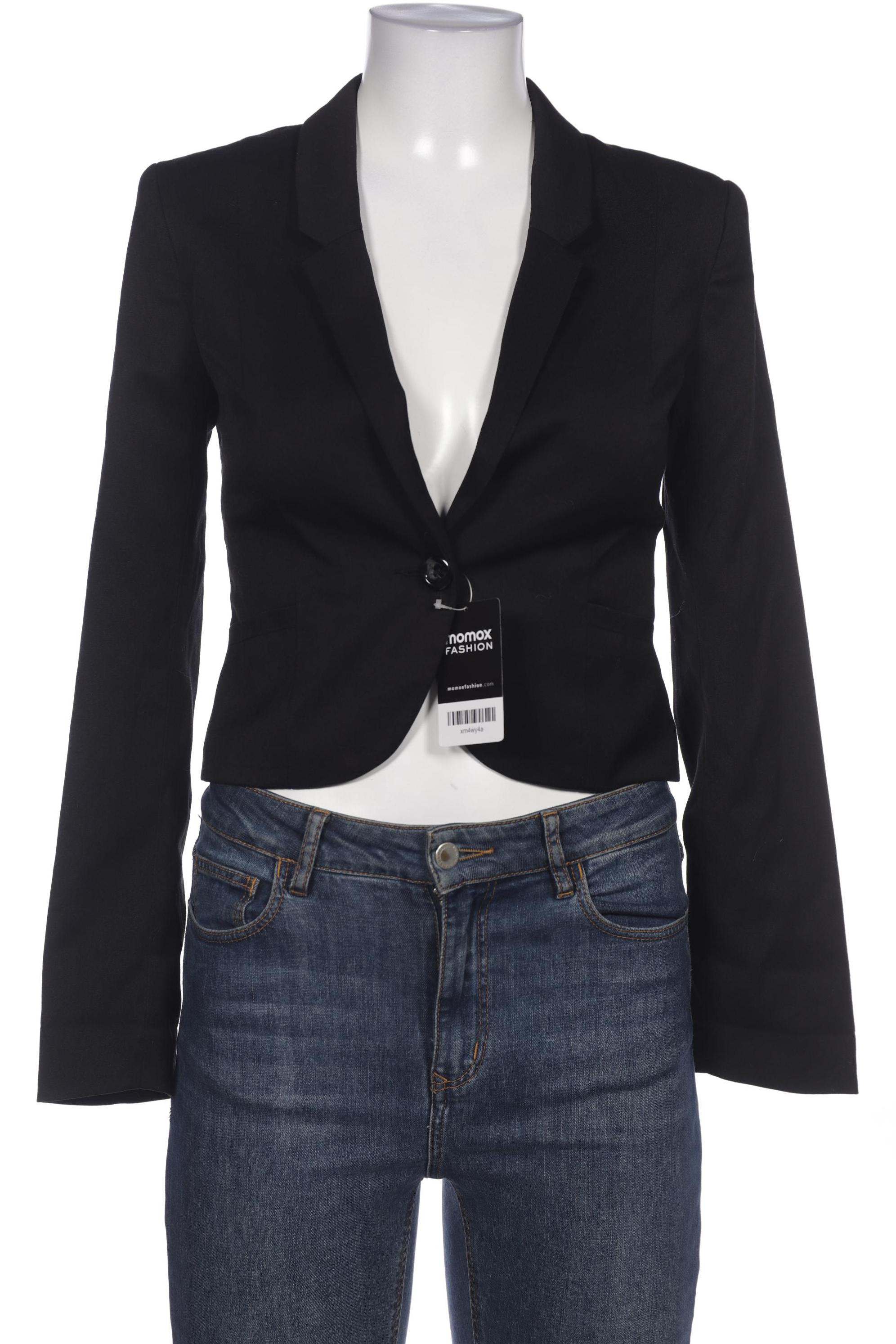 

H&M Damen Blazer, schwarz, Gr. 36