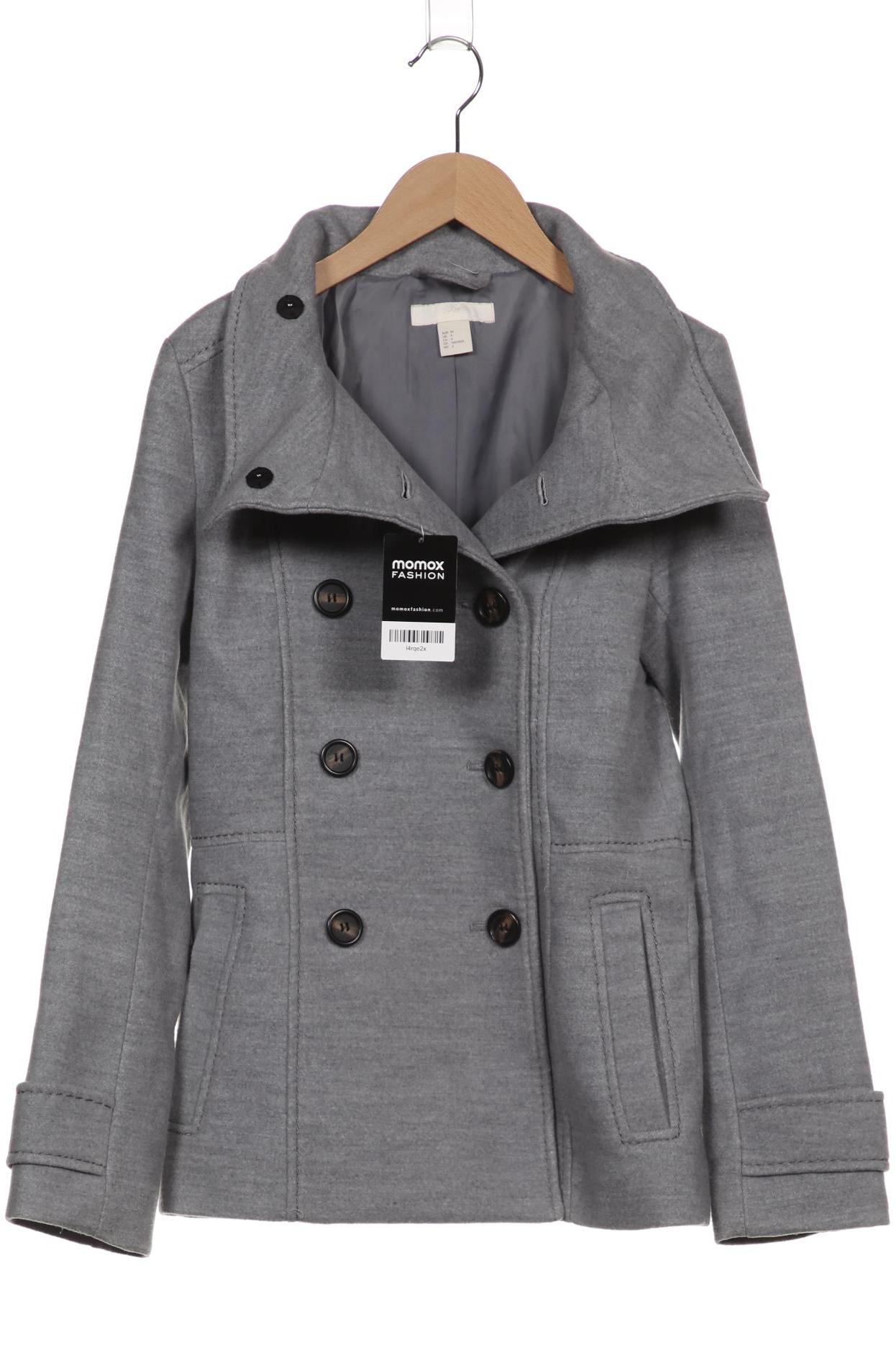 

H&M Damen Jacke, grau, Gr. 34