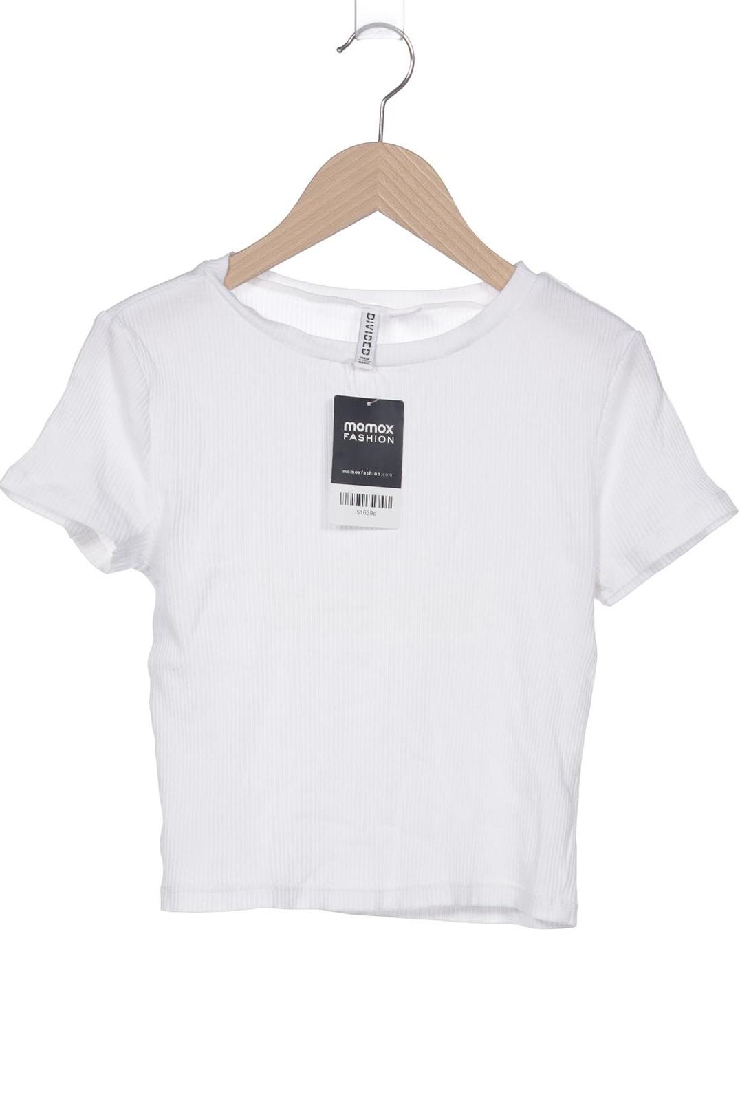 

H&M Damen T-Shirt, weiß, Gr. 36