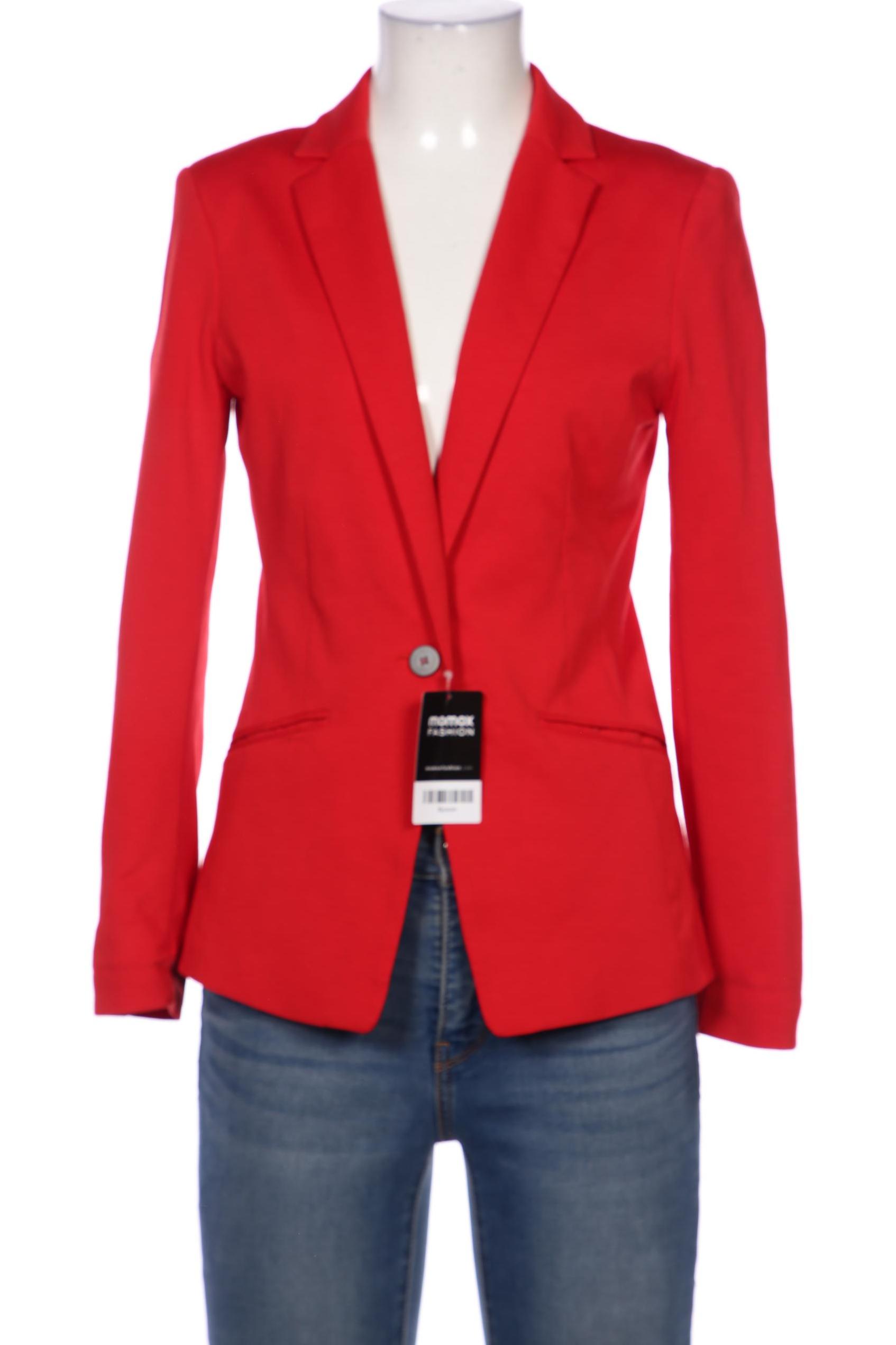 

H&M Damen Blazer, rot, Gr. 36