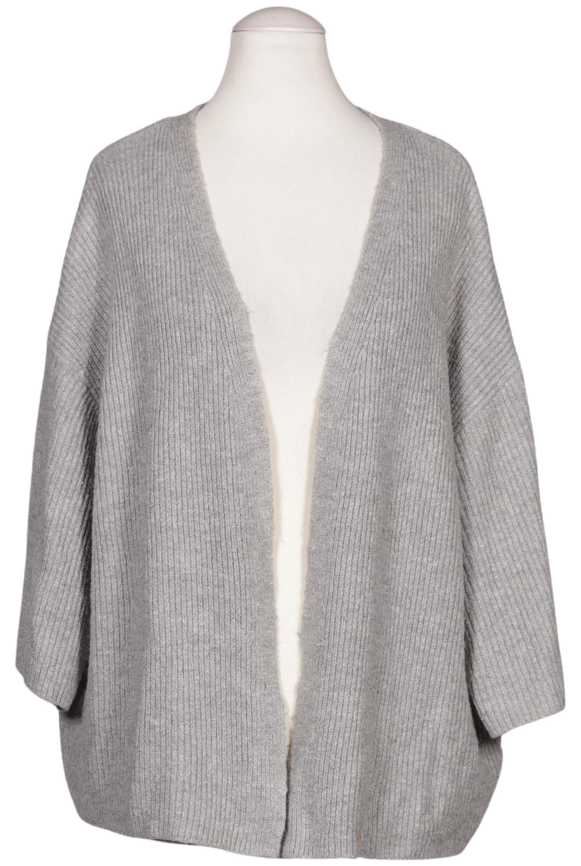 

H&M Damen Strickjacke, grau, Gr. 34