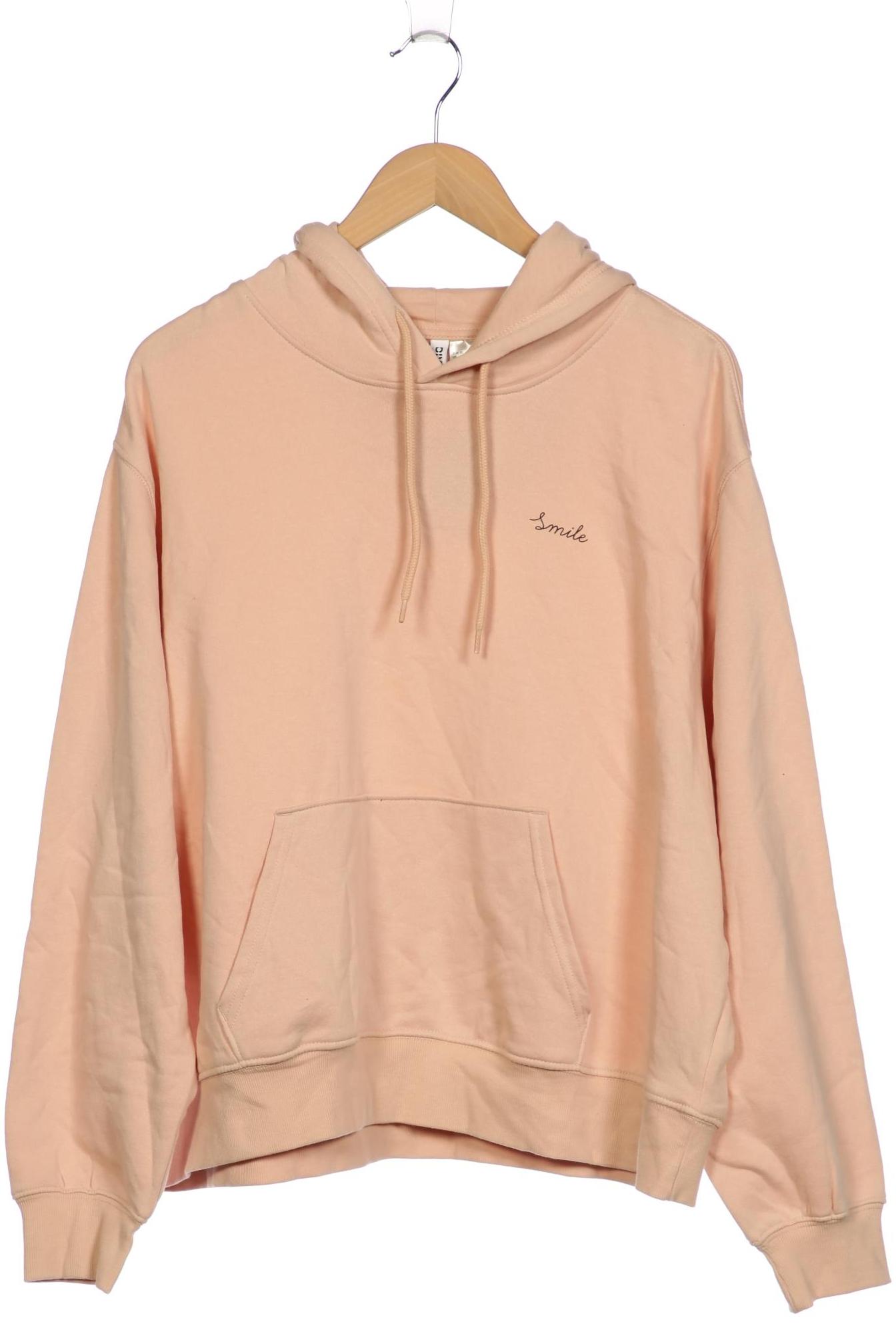 

H&M Damen Kapuzenpullover, beige, Gr. 44