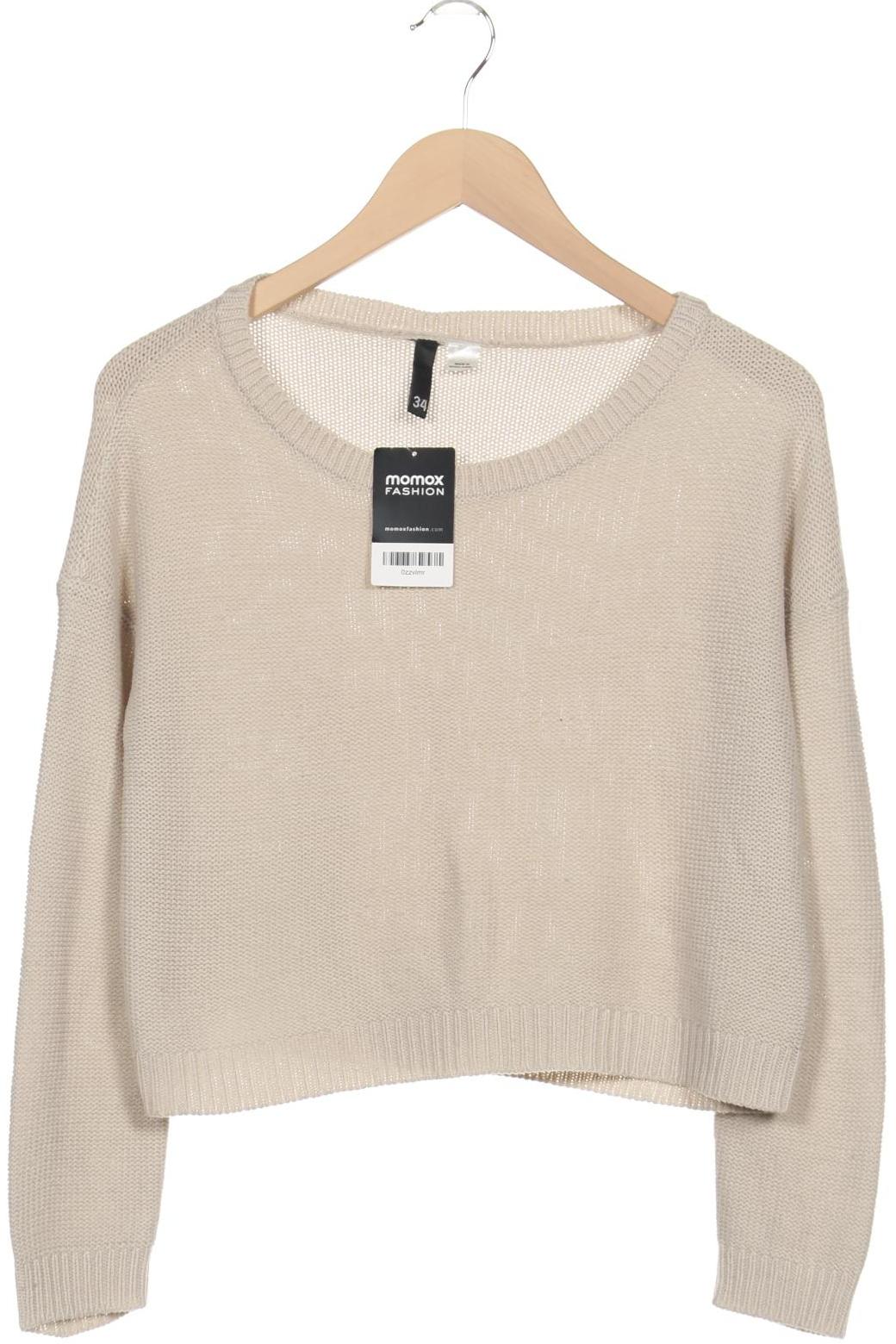 

H&M Damen Pullover, beige, Gr. 34