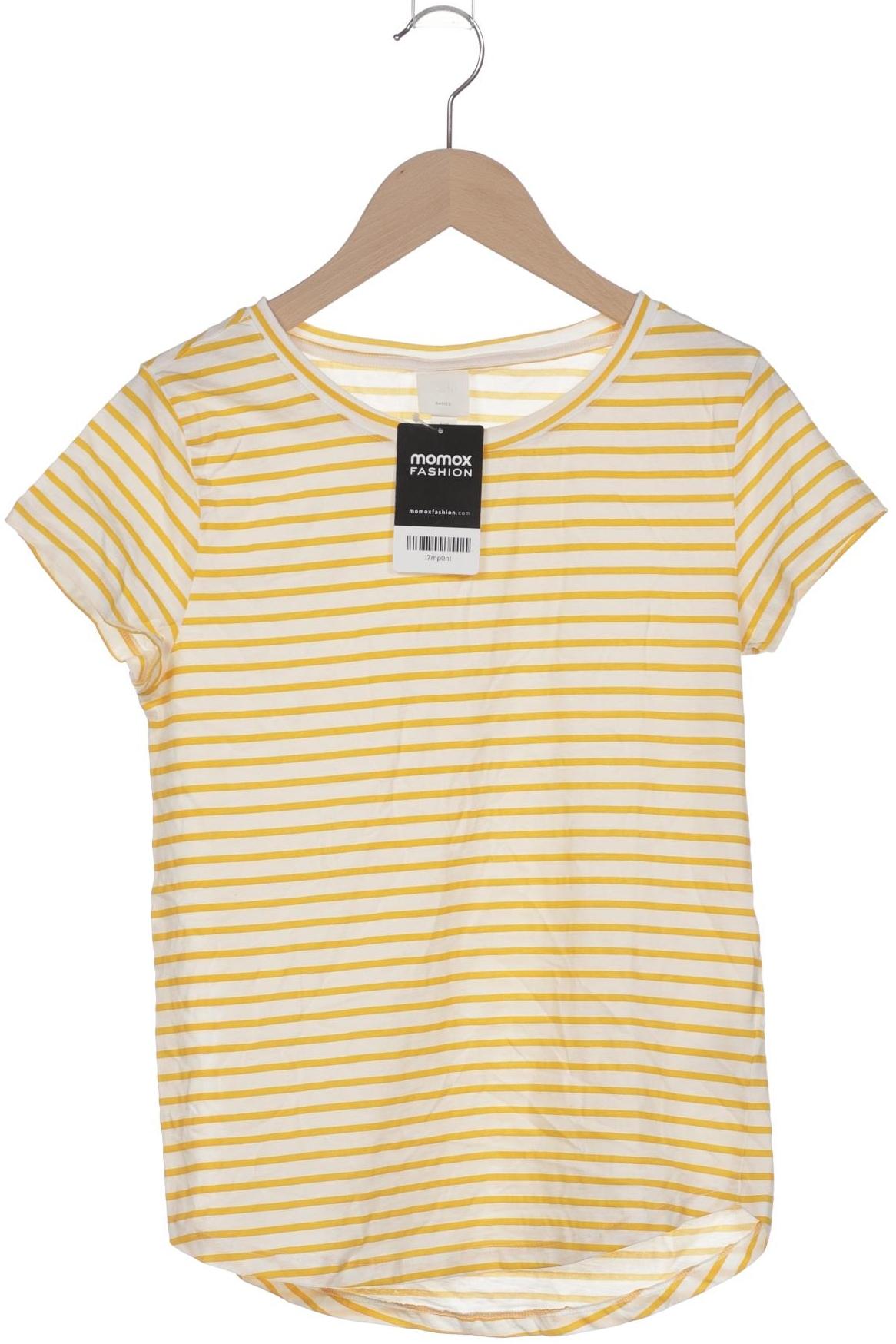 

H&M Damen T-Shirt, cremeweiß, Gr. 34