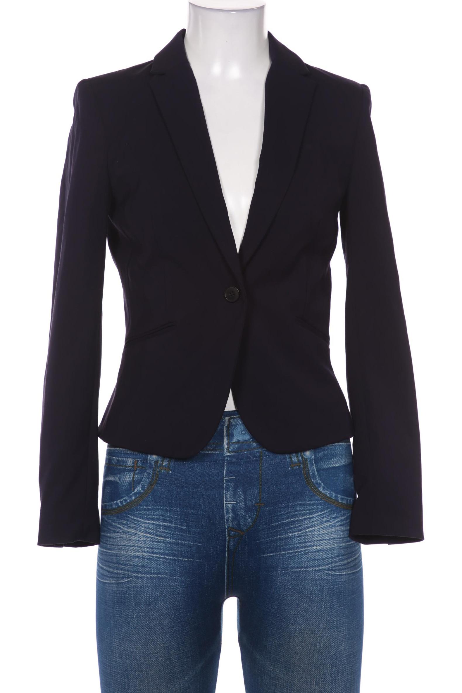 

H&M Damen Blazer, marineblau, Gr. 34