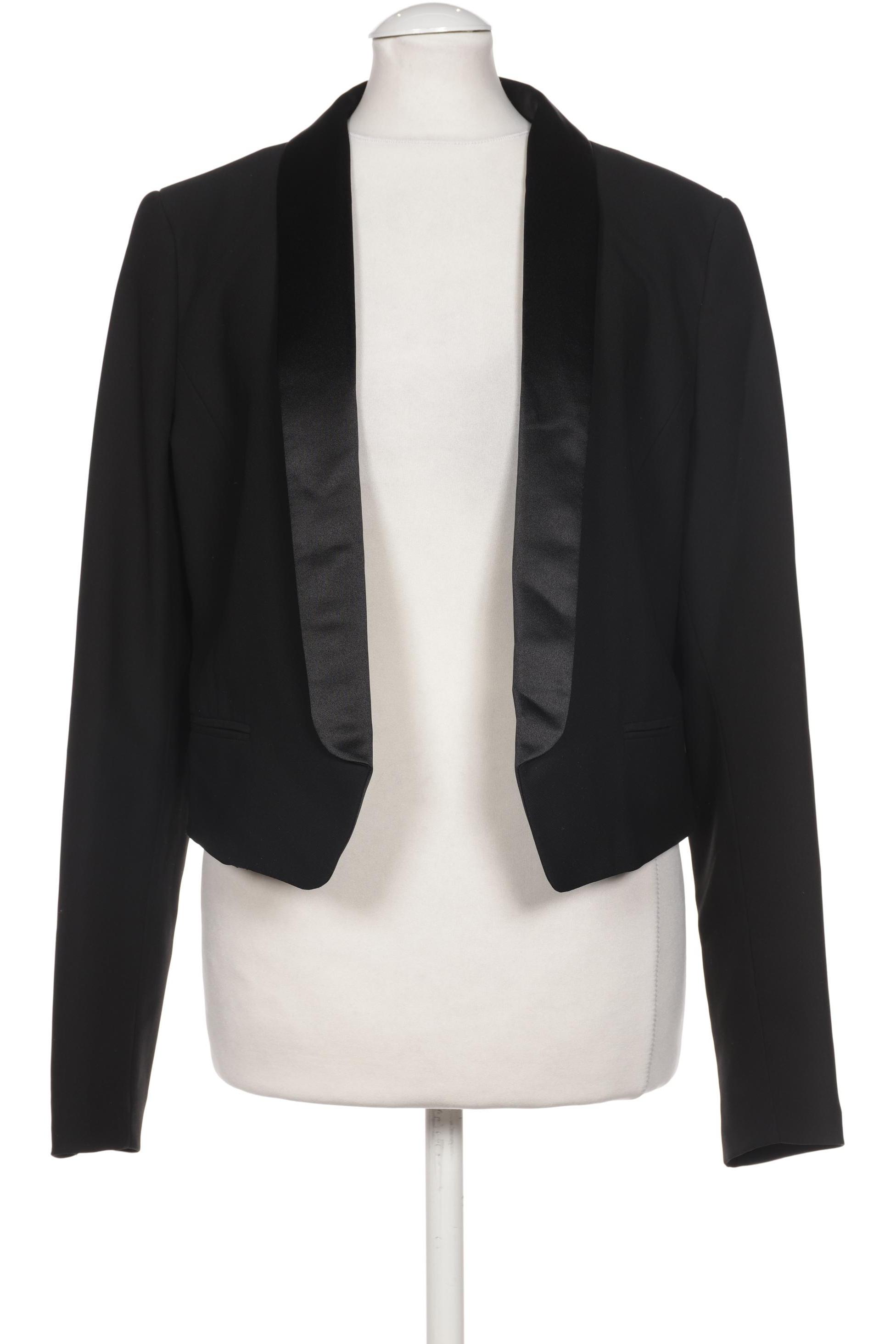 

H&M Damen Blazer, schwarz, Gr. 38