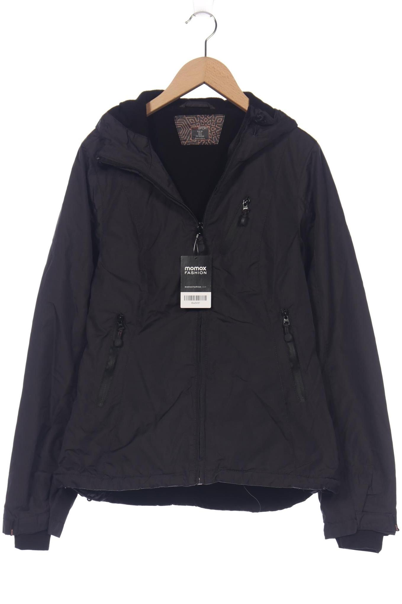 

H&M Damen Jacke, schwarz, Gr. 36