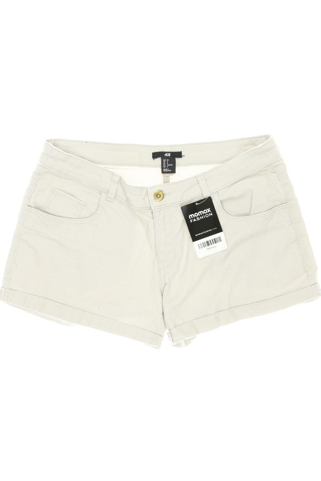 

H&M Damen Shorts, beige, Gr. 38