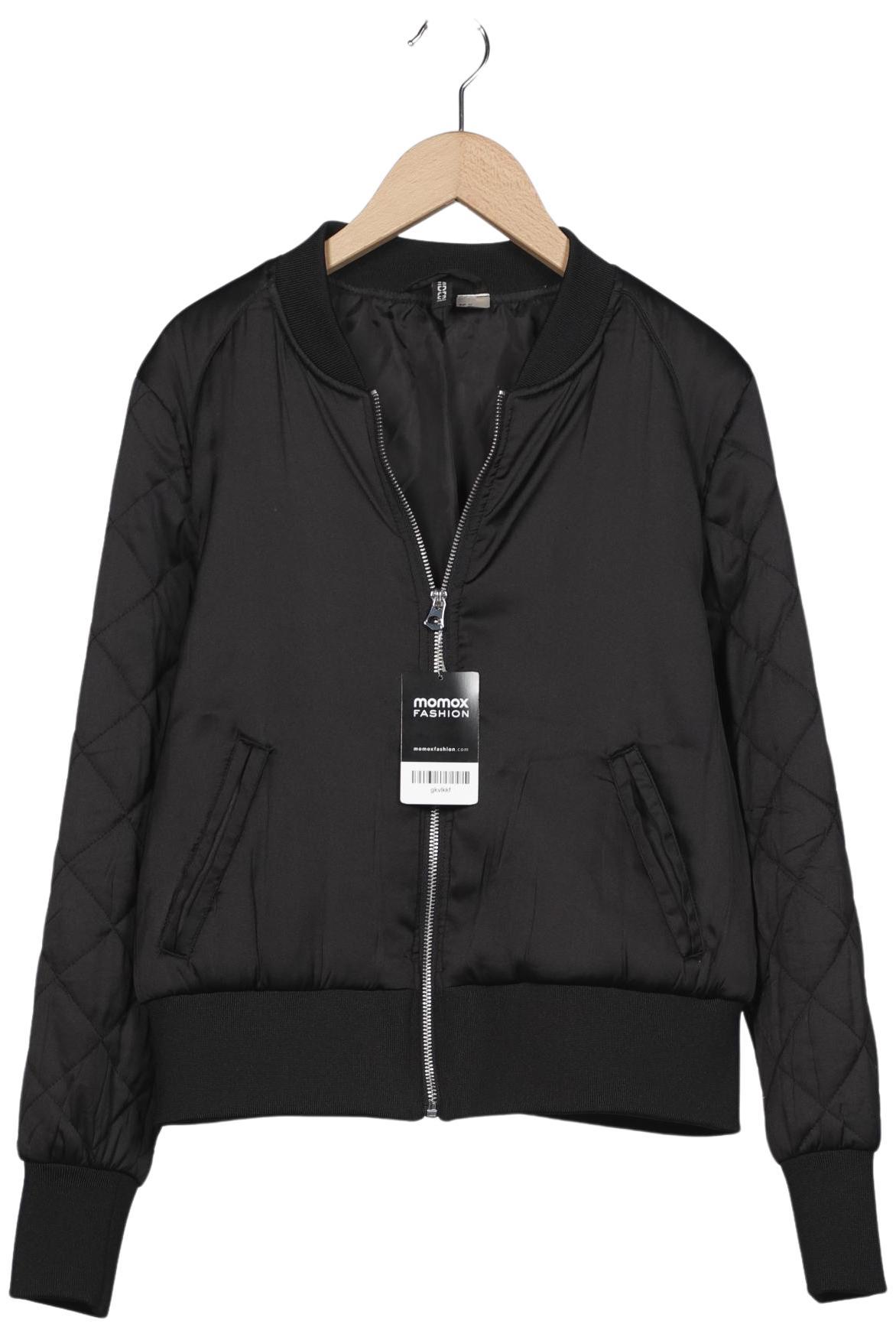 

H&M Damen Jacke, schwarz, Gr. 42