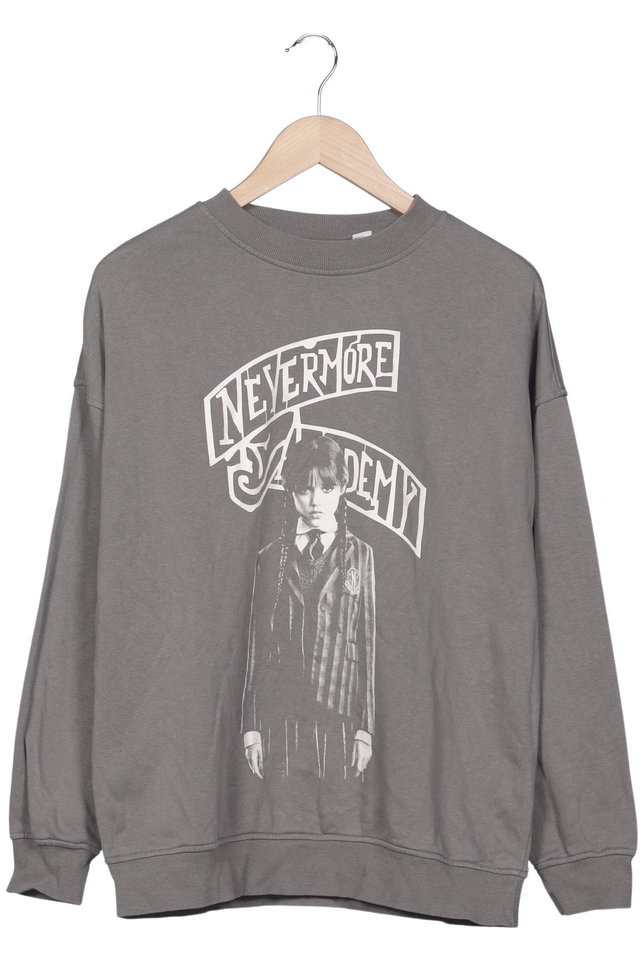 

H&M Damen Sweatshirt, grau, Gr. 34