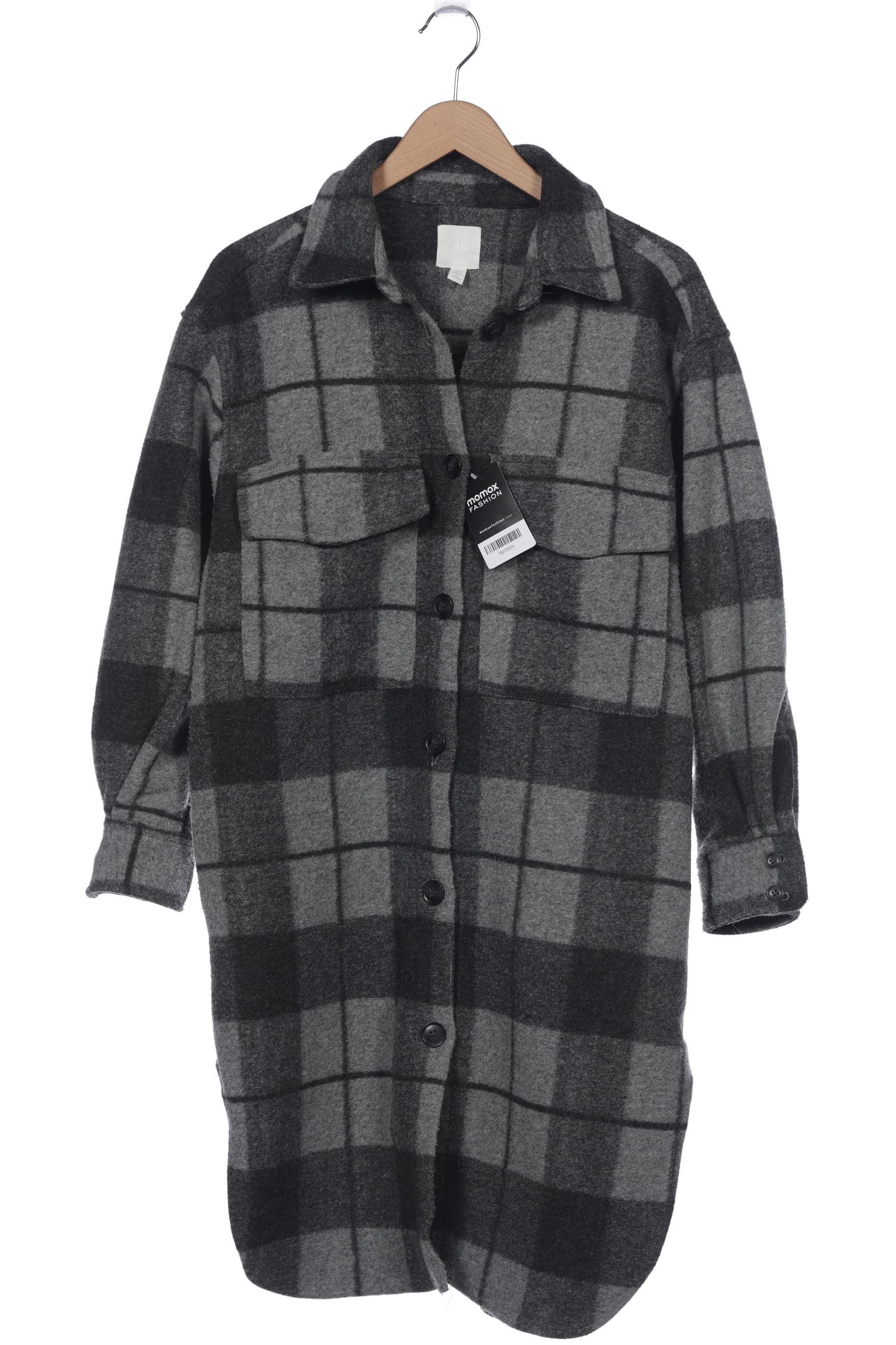 

H&M Damen Mantel, grau
