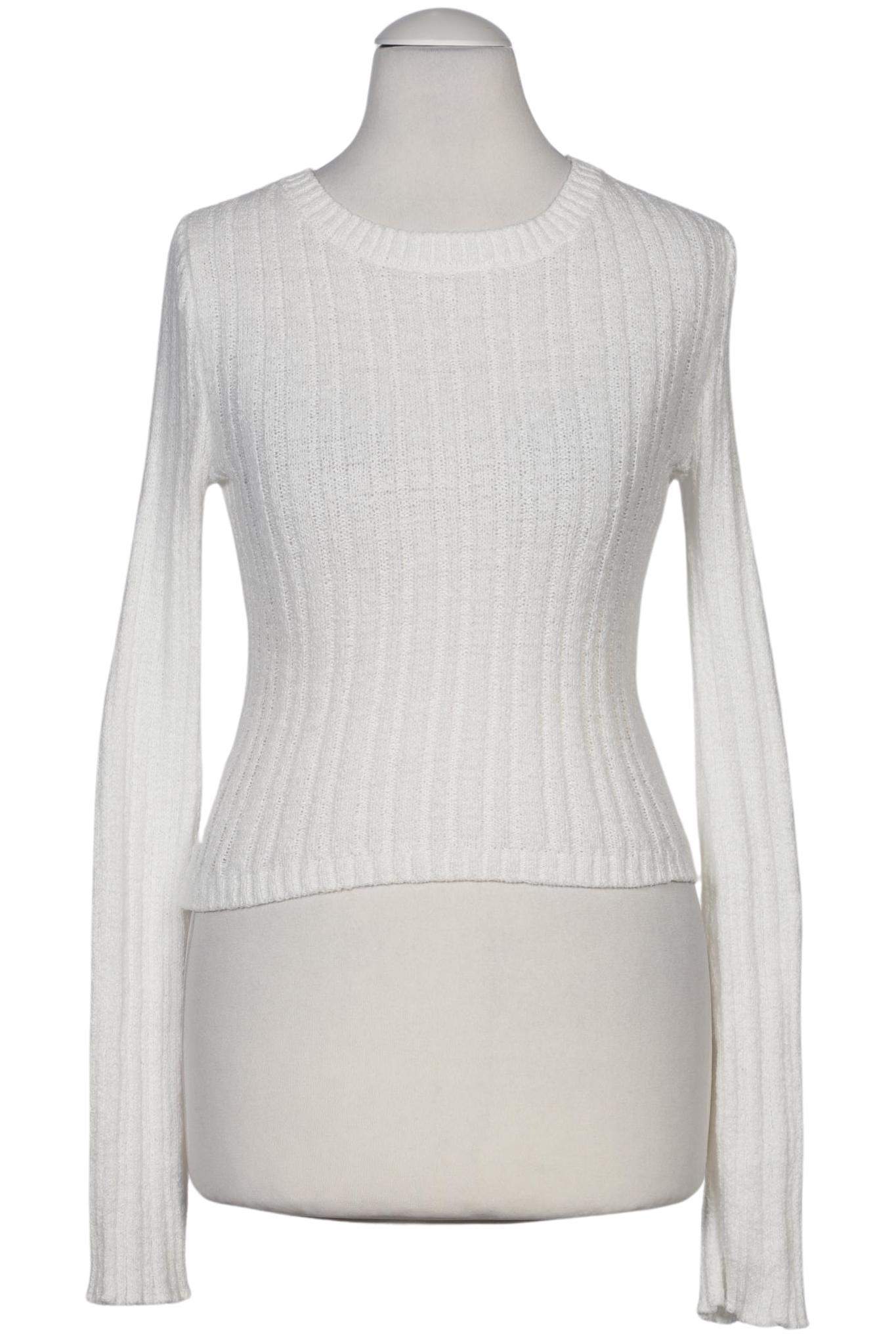 

H&M Damen Pullover, weiß, Gr. 36
