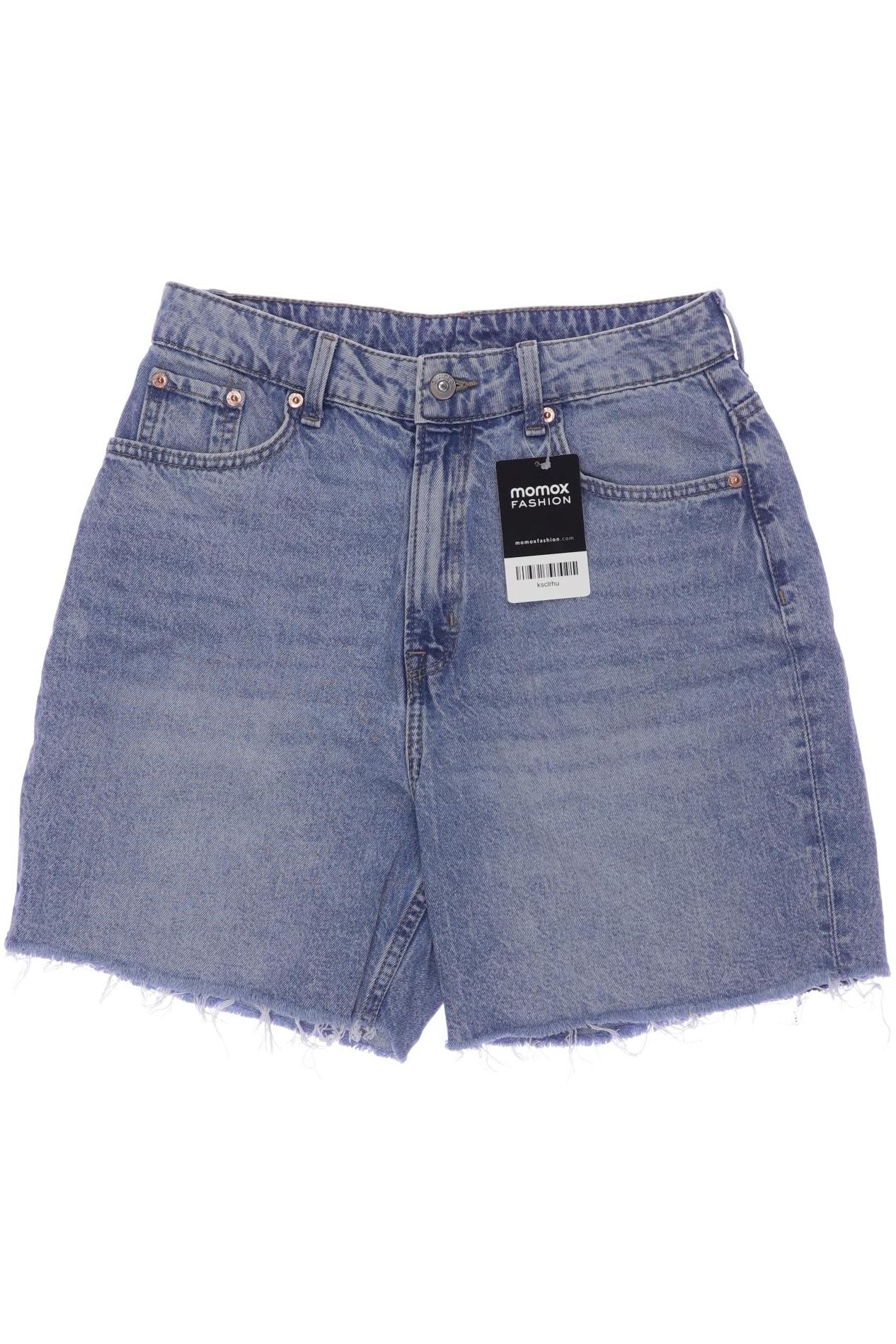 

H&M Damen Shorts, blau, Gr. 38
