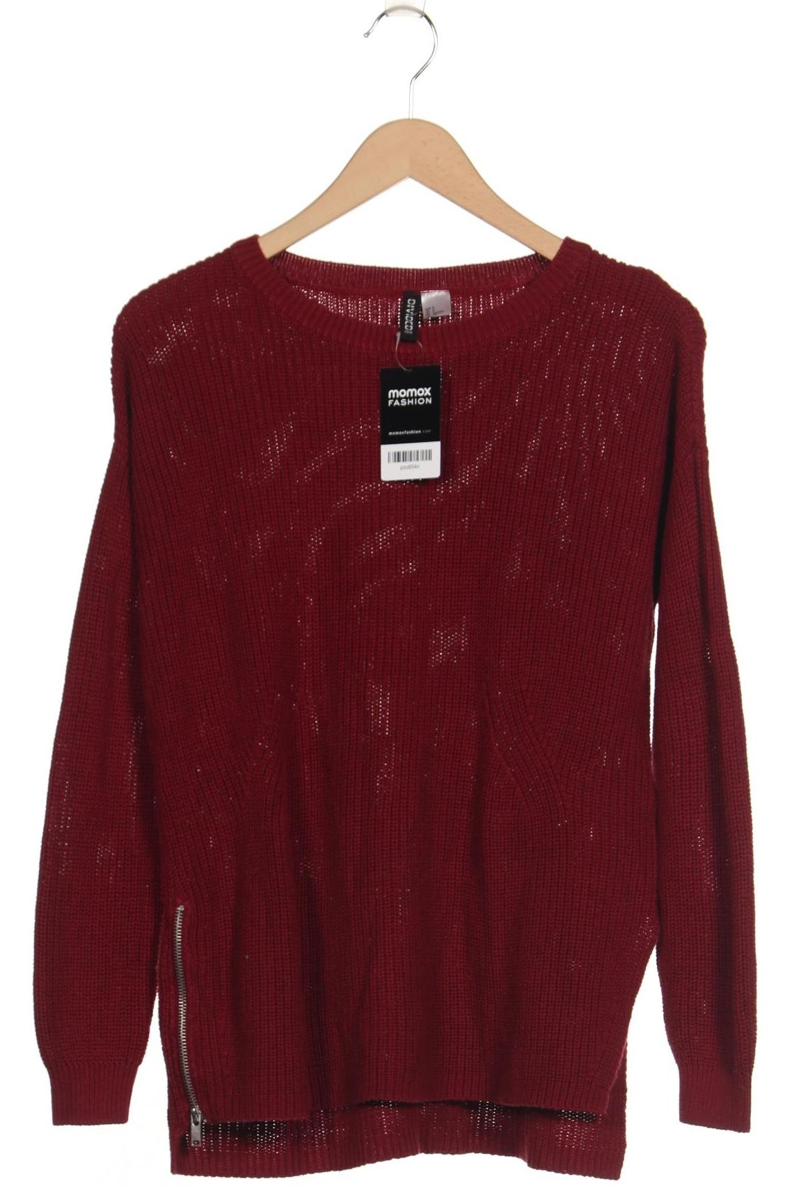 

H&M Damen Pullover, bordeaux, Gr. 36