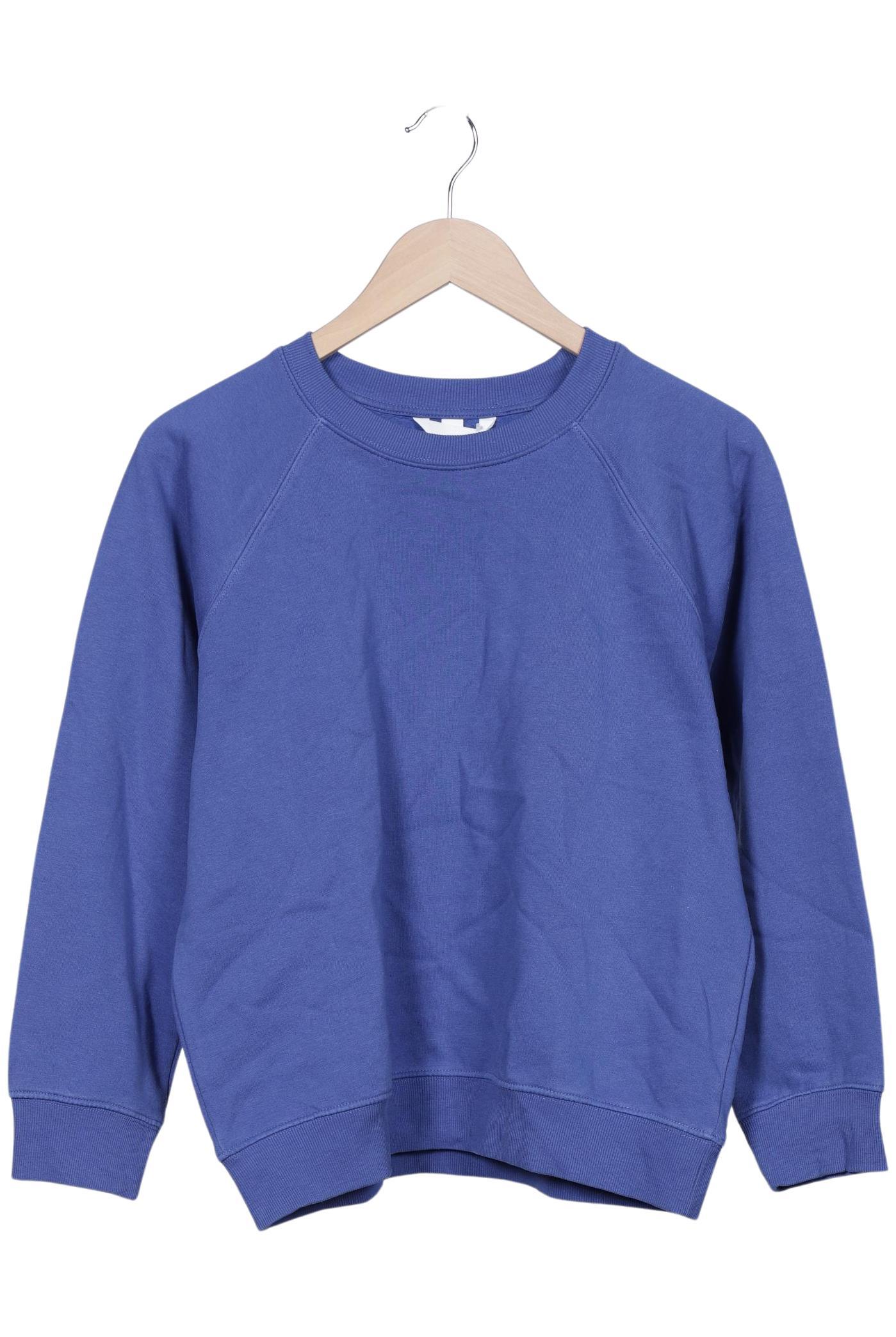 

H&M Damen Sweatshirt, blau, Gr. 34