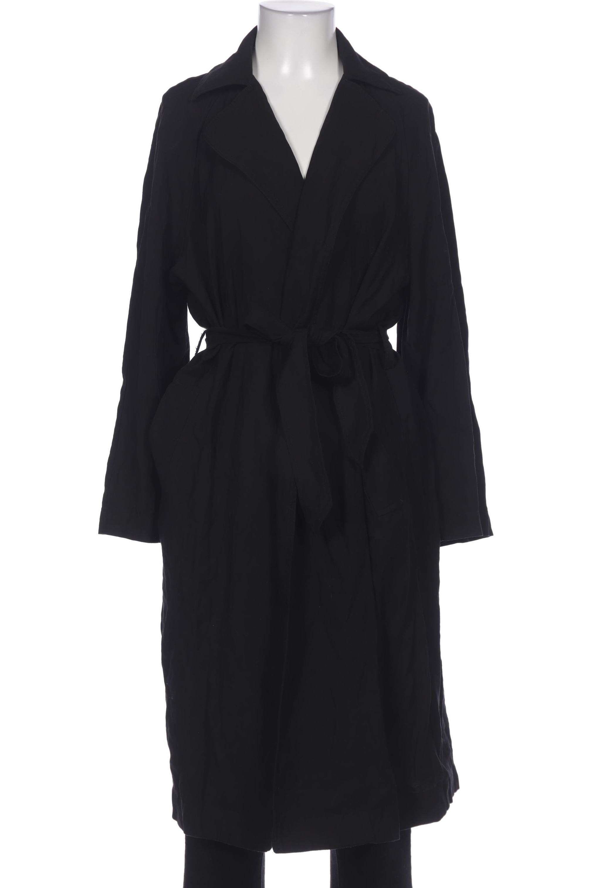 

H&M Damen Mantel, schwarz