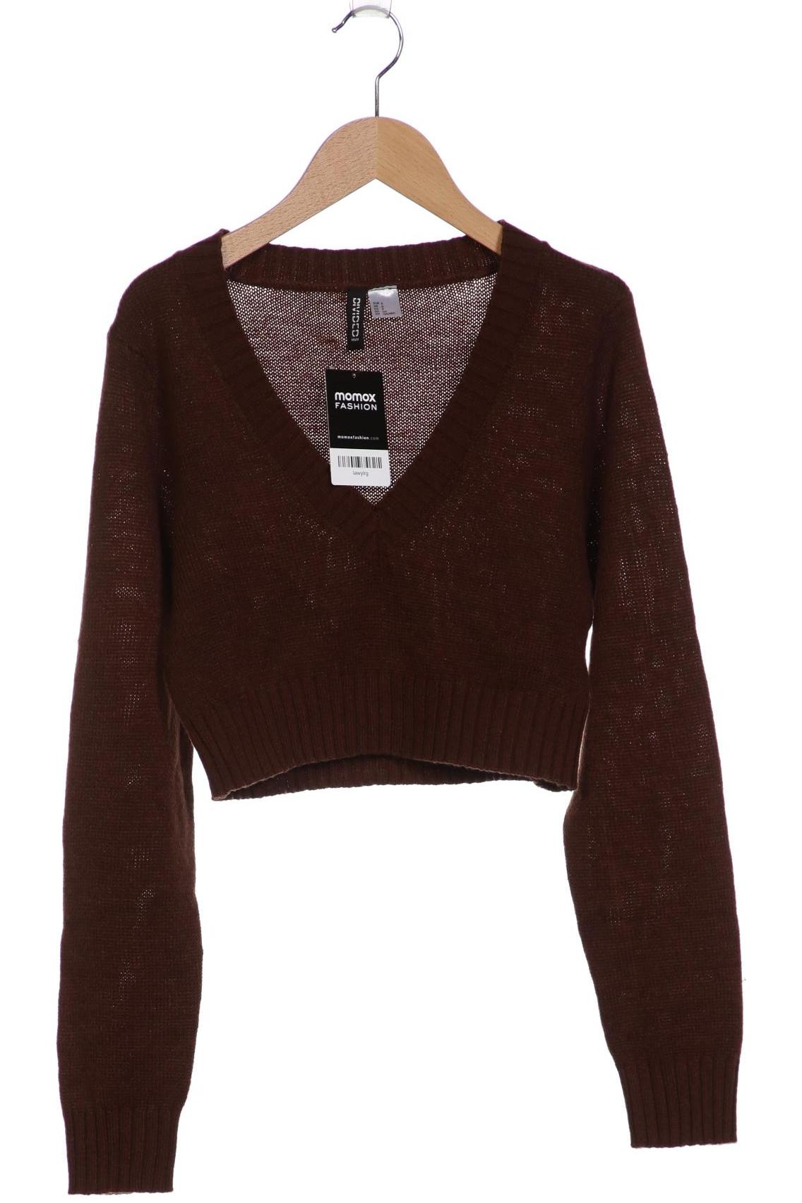 

H&M Damen Pullover, braun, Gr. 36