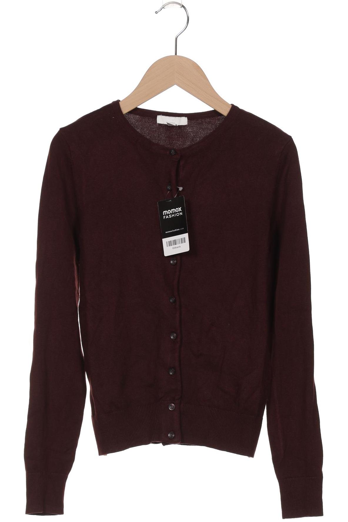 

H&M Damen Strickjacke, bordeaux, Gr. 34