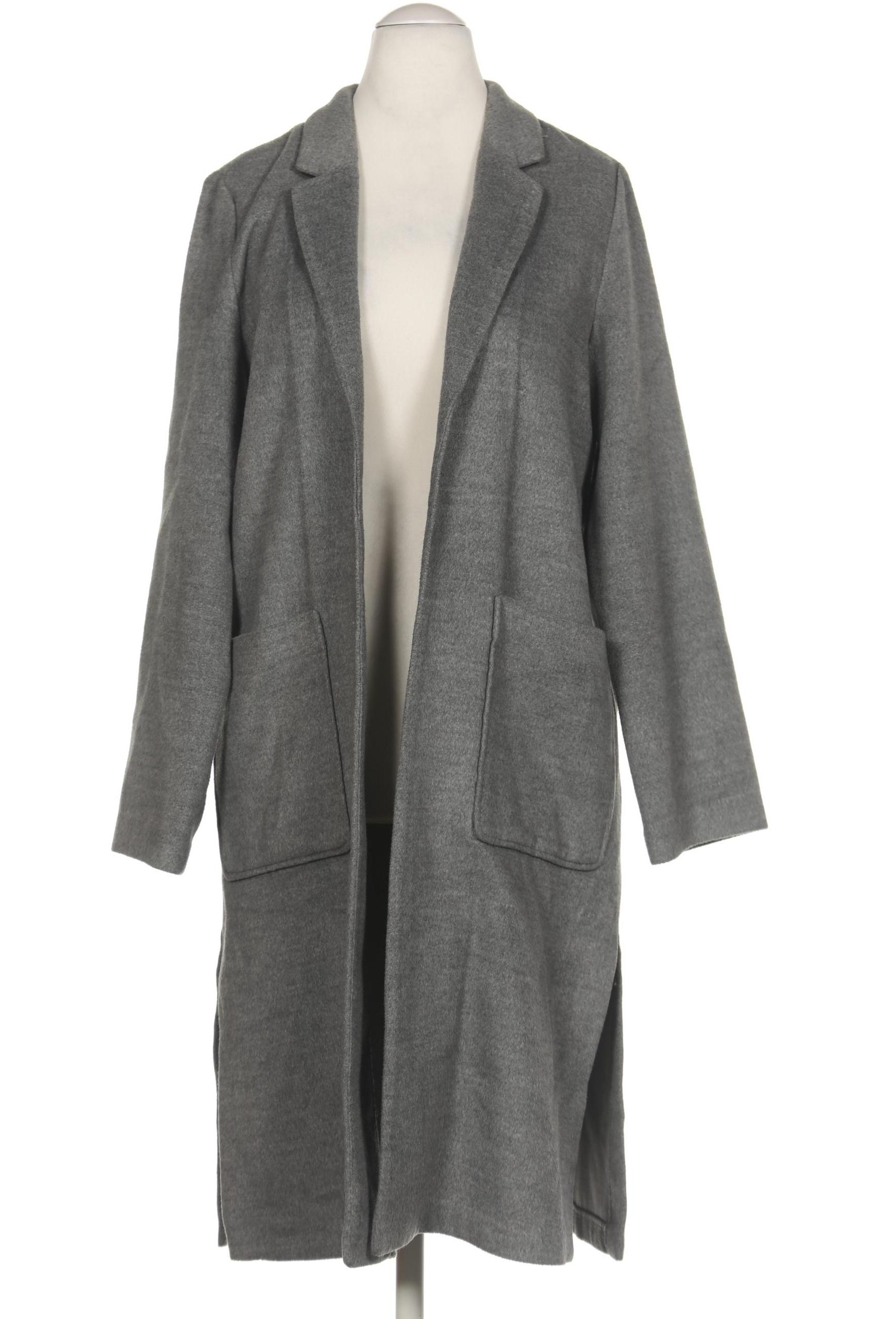 

H&M Damen Mantel, grau, Gr. 36