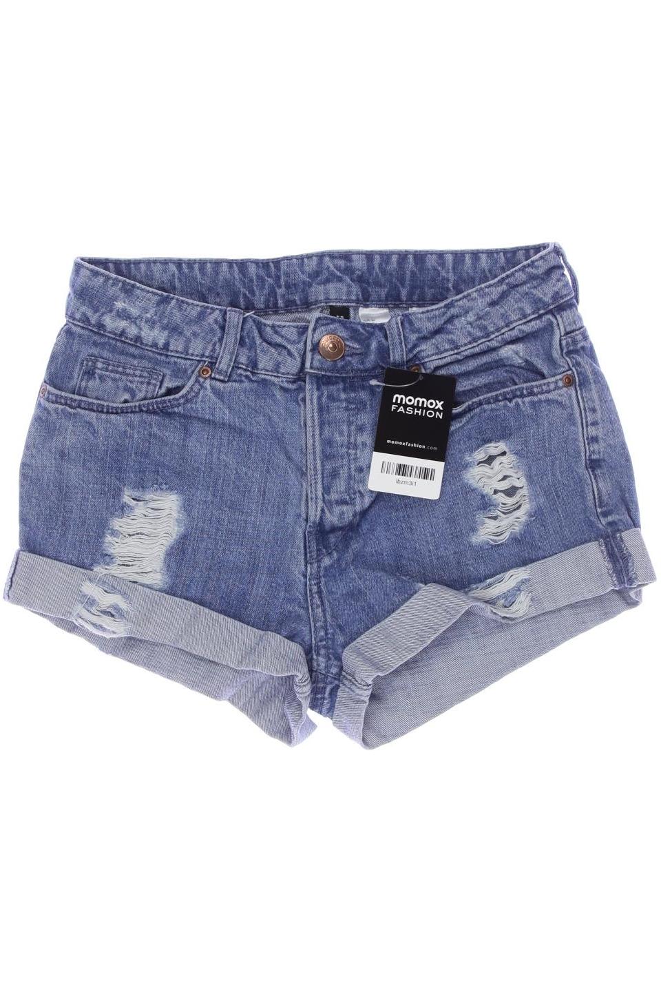 

H&M Damen Shorts, blau, Gr. 34