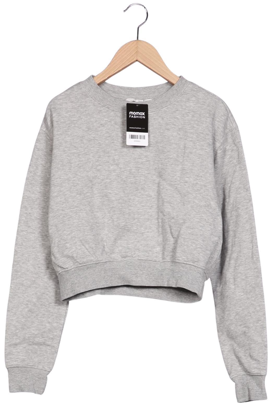 

H&M Damen Sweatshirt, grau, Gr. 34
