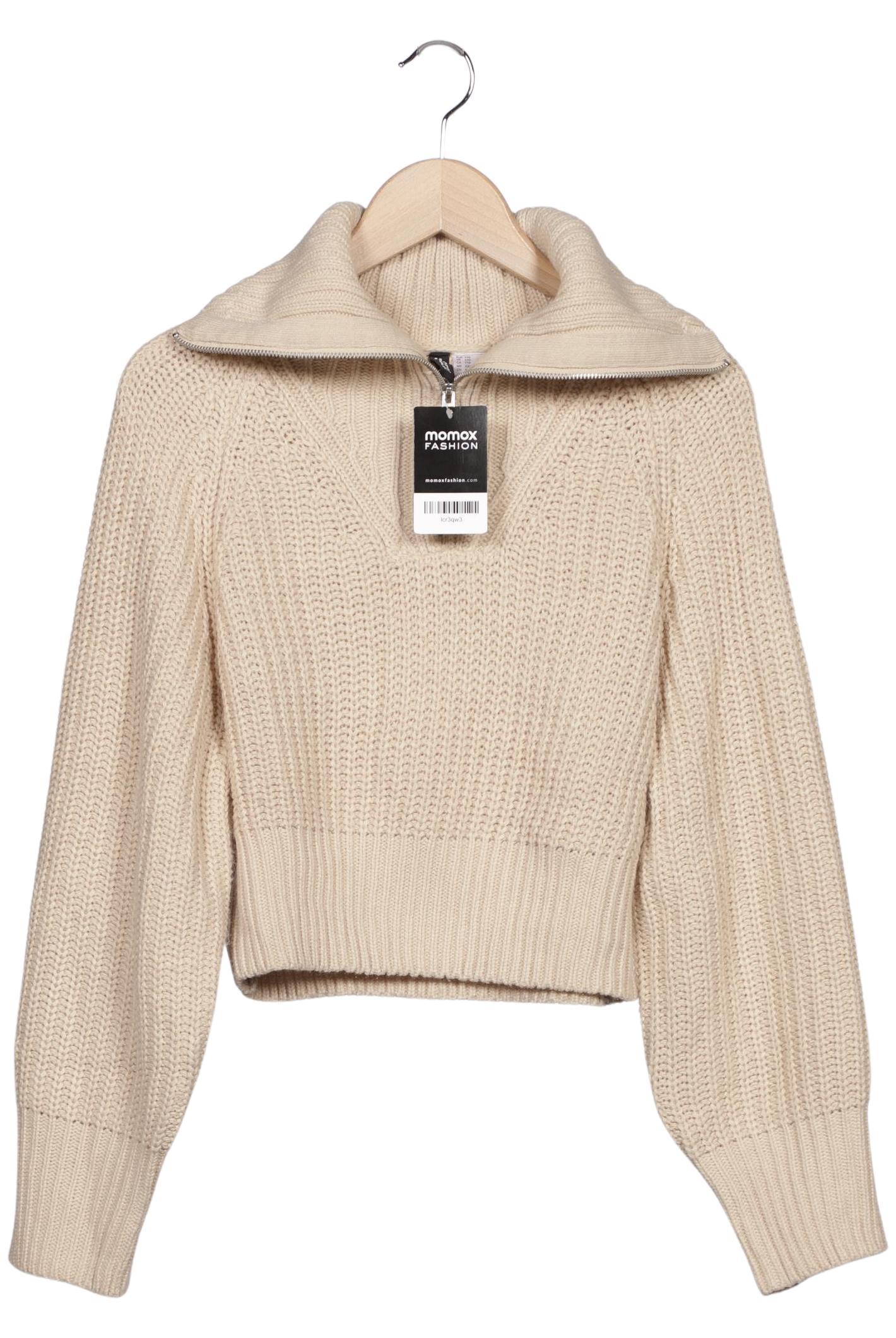 

H&M Damen Pullover, beige, Gr. 32